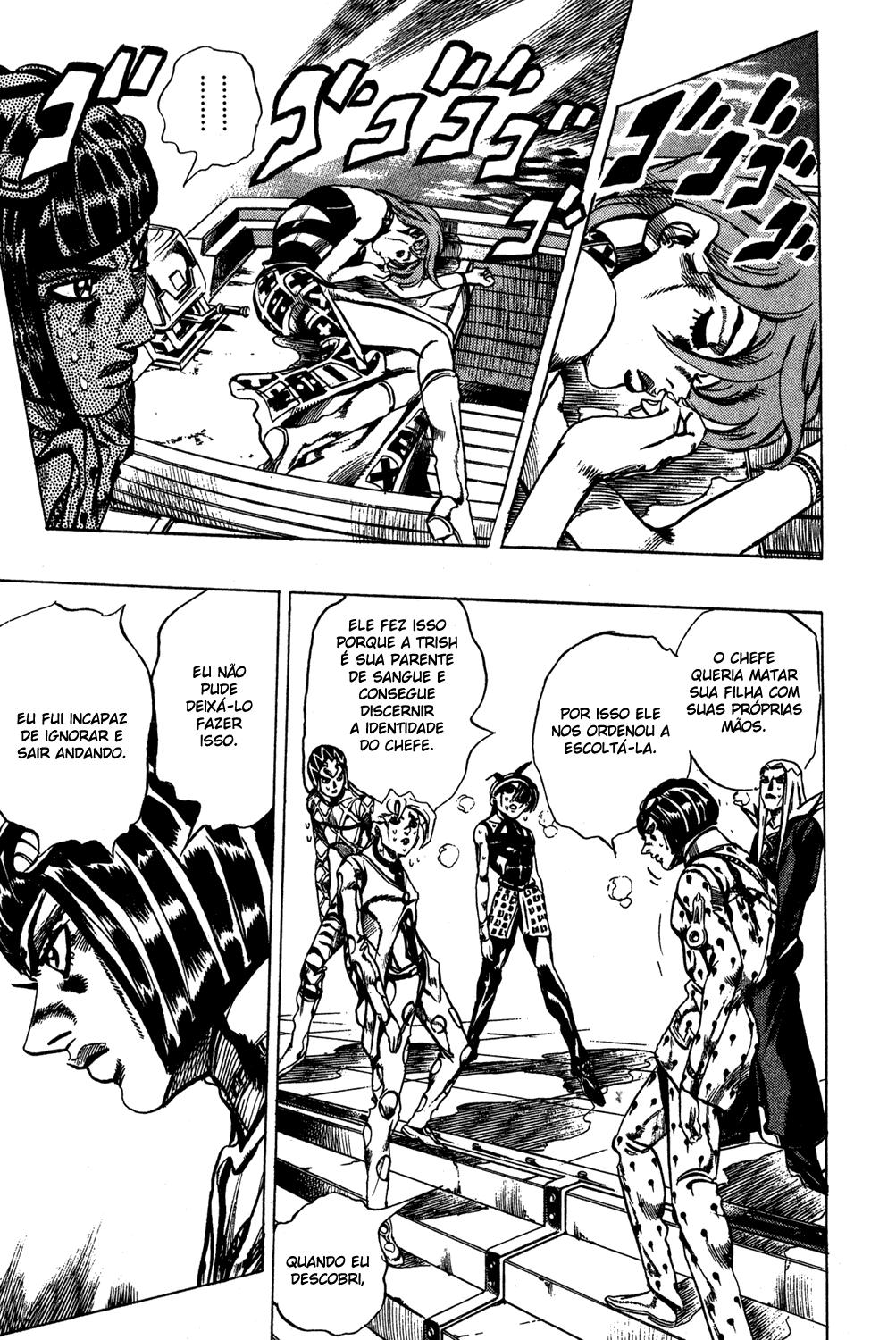 Read JoJo's Bizarre Adventure Part 5  Golden Wind PT-BR Manga Online