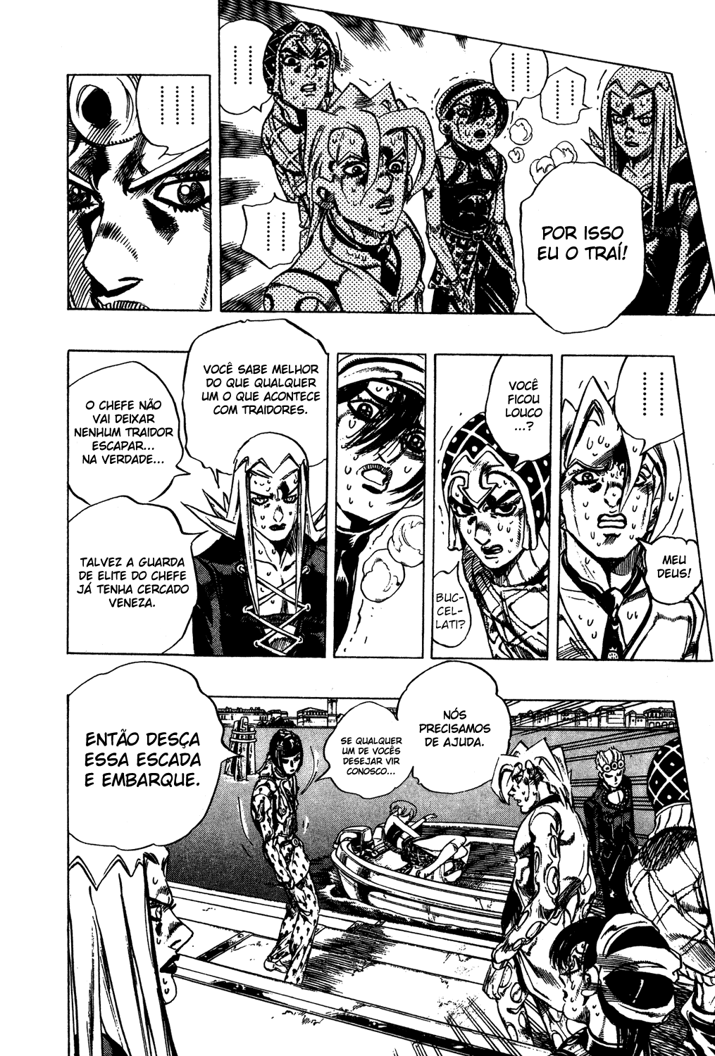Read JoJo's Bizarre Adventure Part 5  Golden Wind PT-BR Manga Online