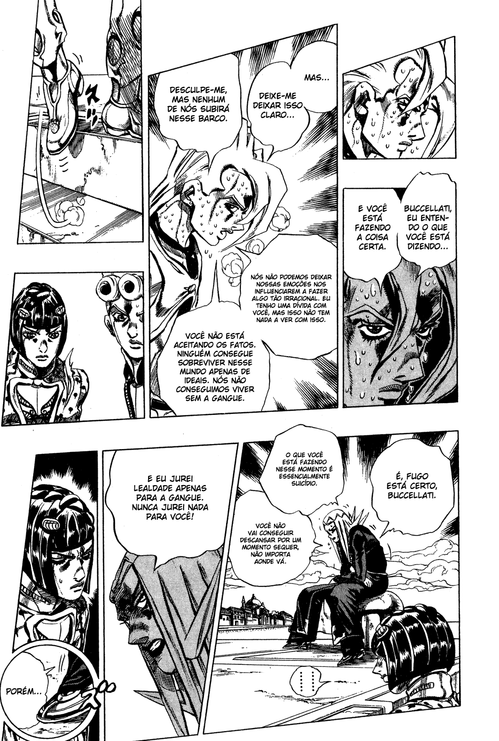 Read JoJo's Bizarre Adventure Part 5  Golden Wind PT-BR Manga Online