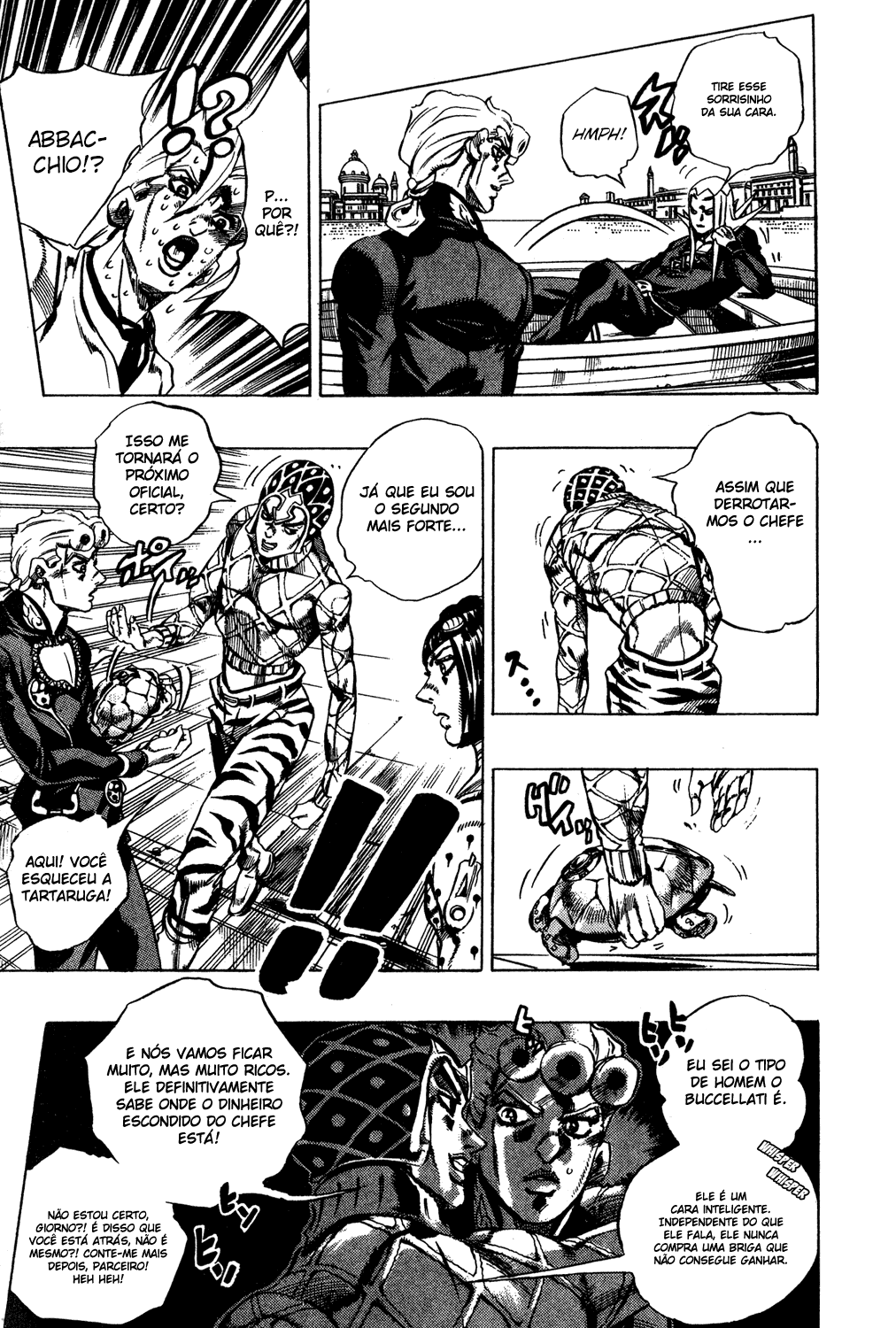 Read JoJo's Bizarre Adventure Part 5  Golden Wind PT-BR Manga Online