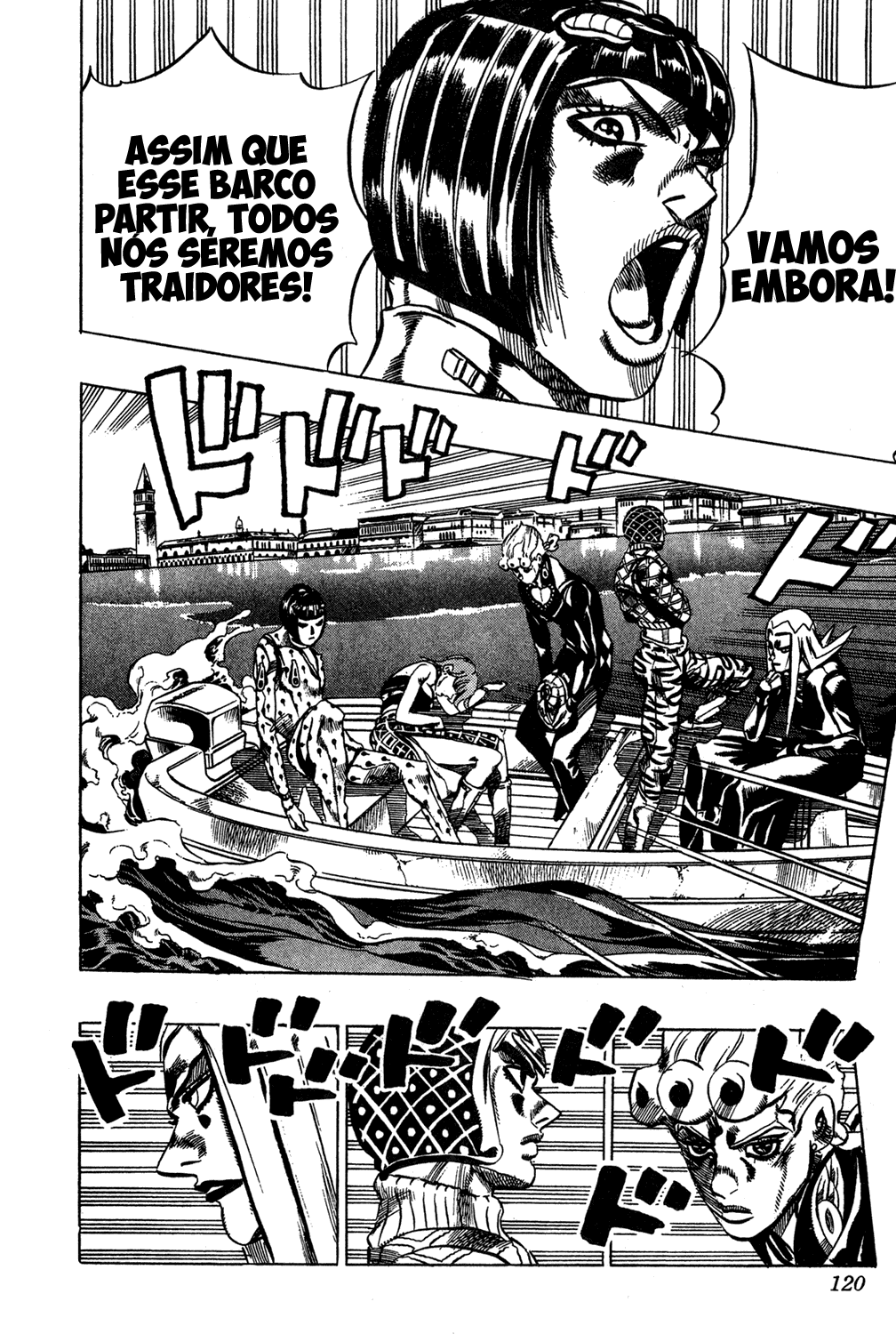 Read JoJo's Bizarre Adventure Part 5  Golden Wind PT-BR Manga Online
