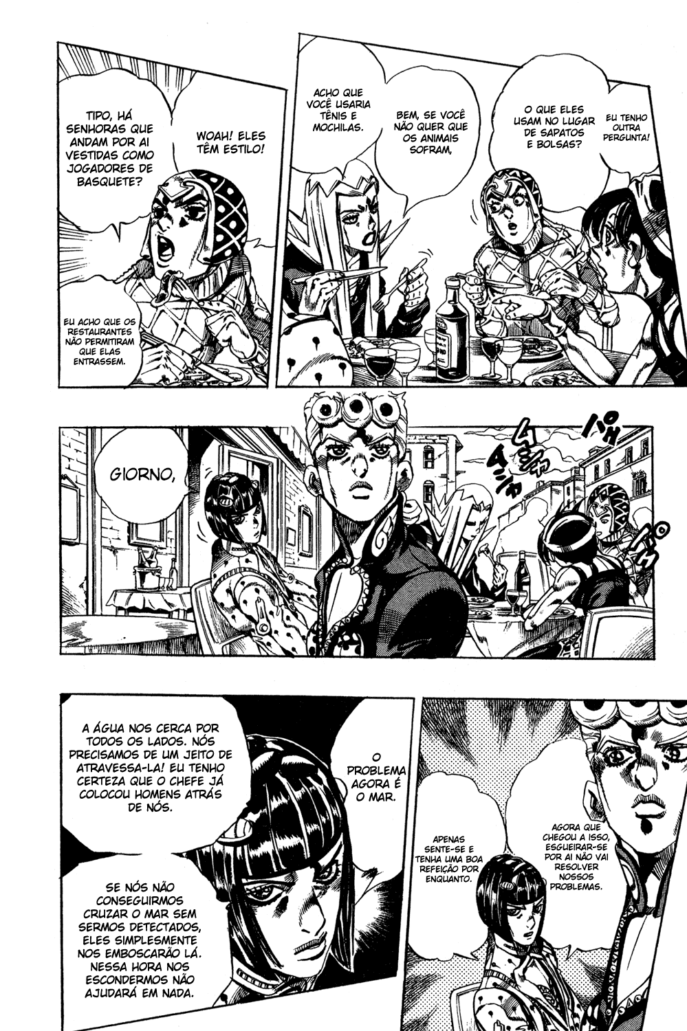 Read JoJo's Bizarre Adventure Part 5  Golden Wind PT-BR Manga Online