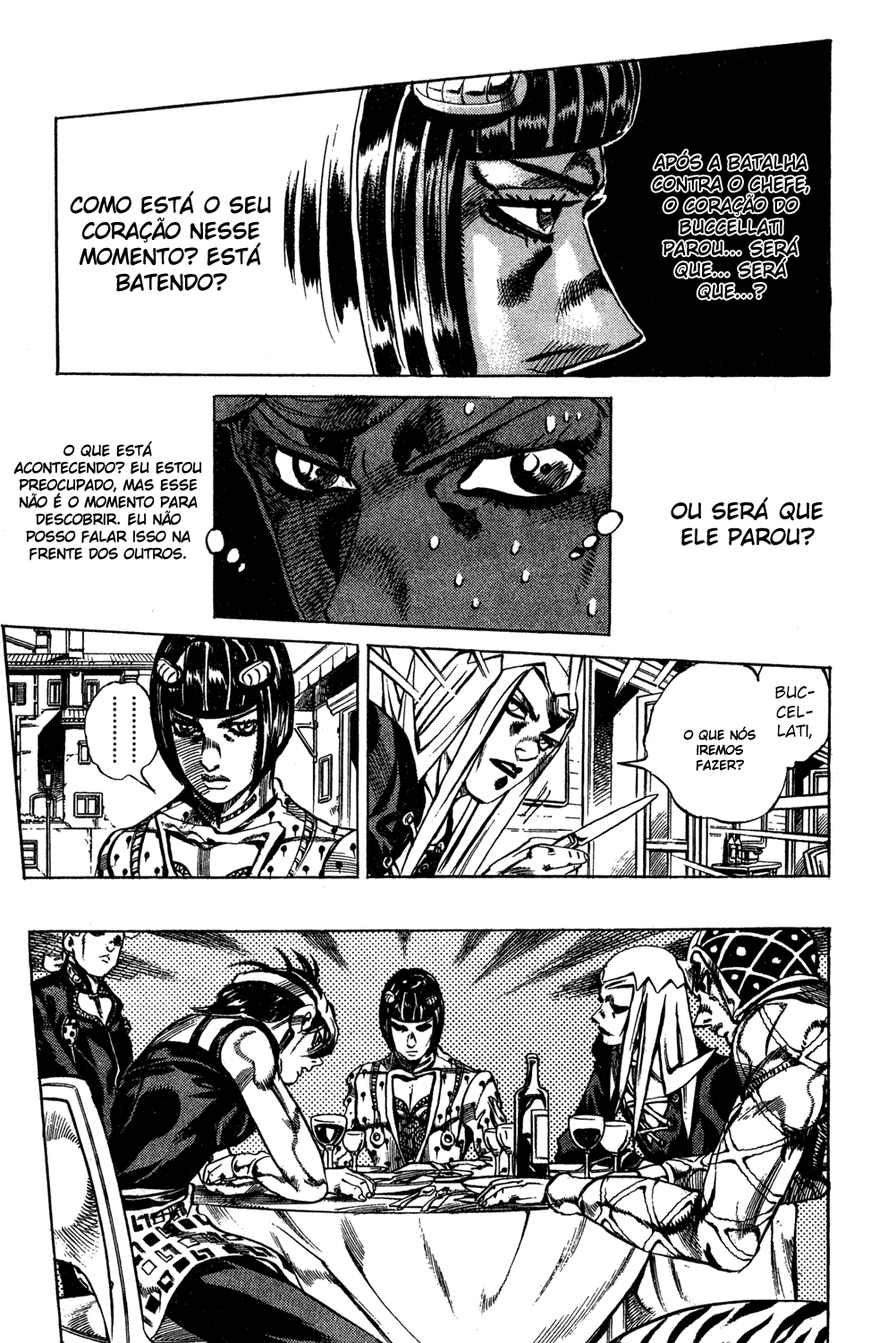 Read JoJo's Bizarre Adventure Part 5  Golden Wind PT-BR Manga Online