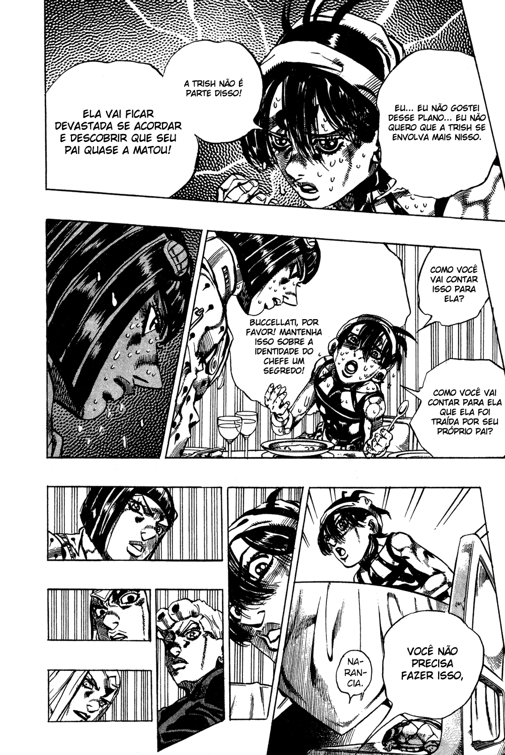 Read JoJo's Bizarre Adventure Part 5  Golden Wind PT-BR Manga Online