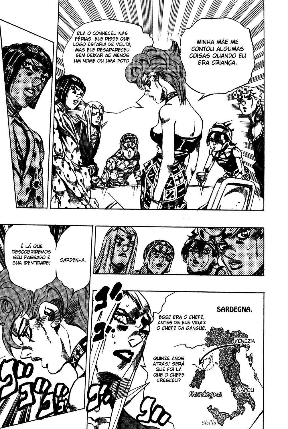 Read JoJo's Bizarre Adventure Part 5  Golden Wind PT-BR Manga Online