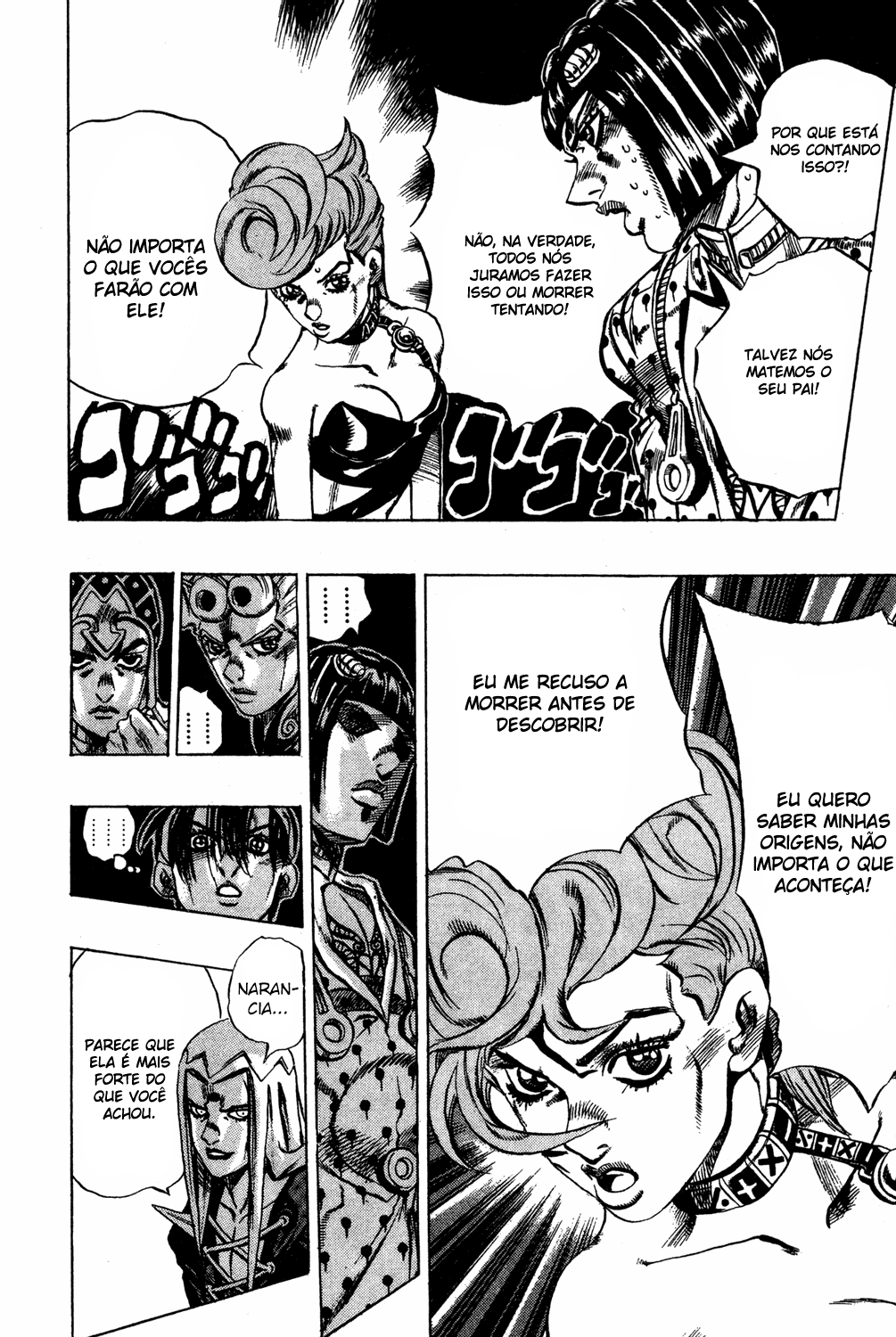 Read JoJo's Bizarre Adventure Part 5  Golden Wind PT-BR Manga Online