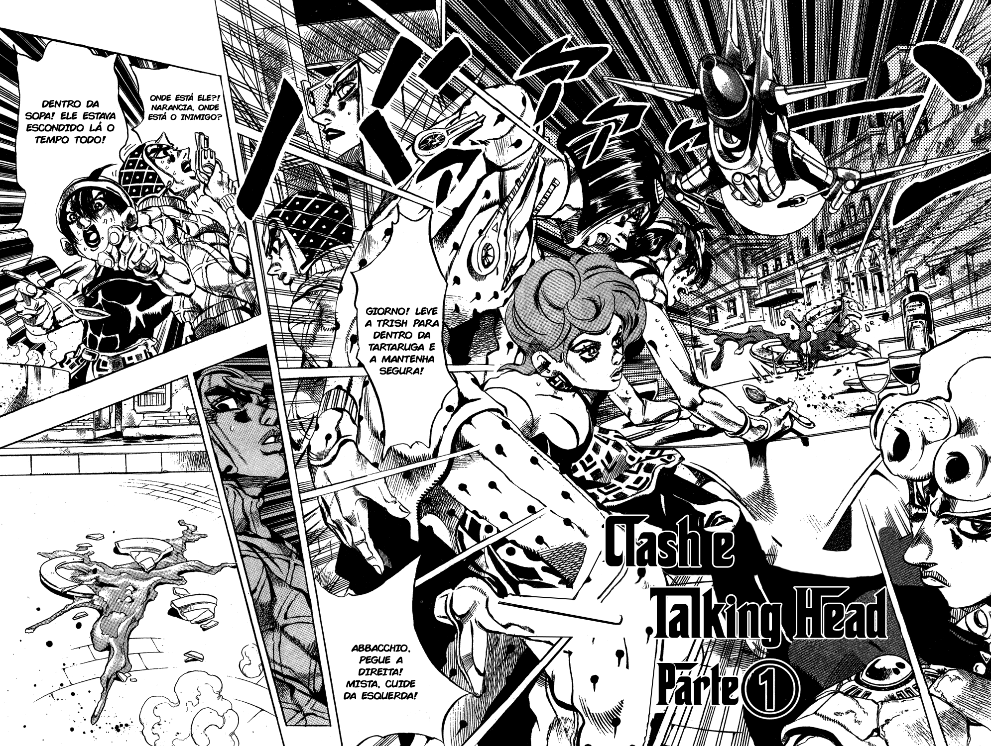 Read JoJo's Bizarre Adventure Part 5  Golden Wind PT-BR Manga Online