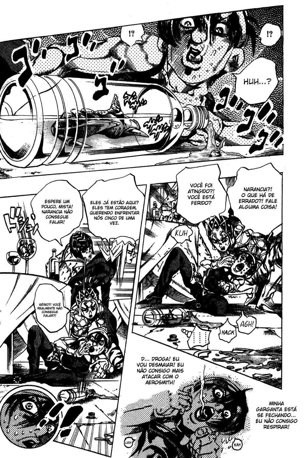 Read JoJo's Bizarre Adventure Part 5  Golden Wind PT-BR Manga Online