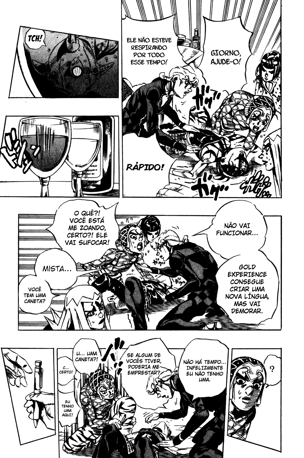 Read JoJo's Bizarre Adventure Part 5  Golden Wind PT-BR Manga Online