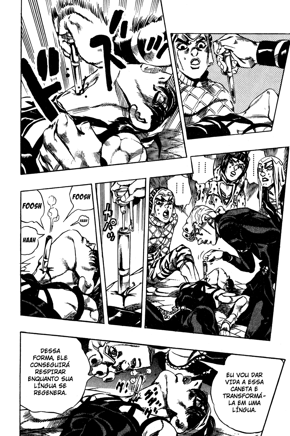 Read JoJo's Bizarre Adventure Part 5  Golden Wind PT-BR Manga Online