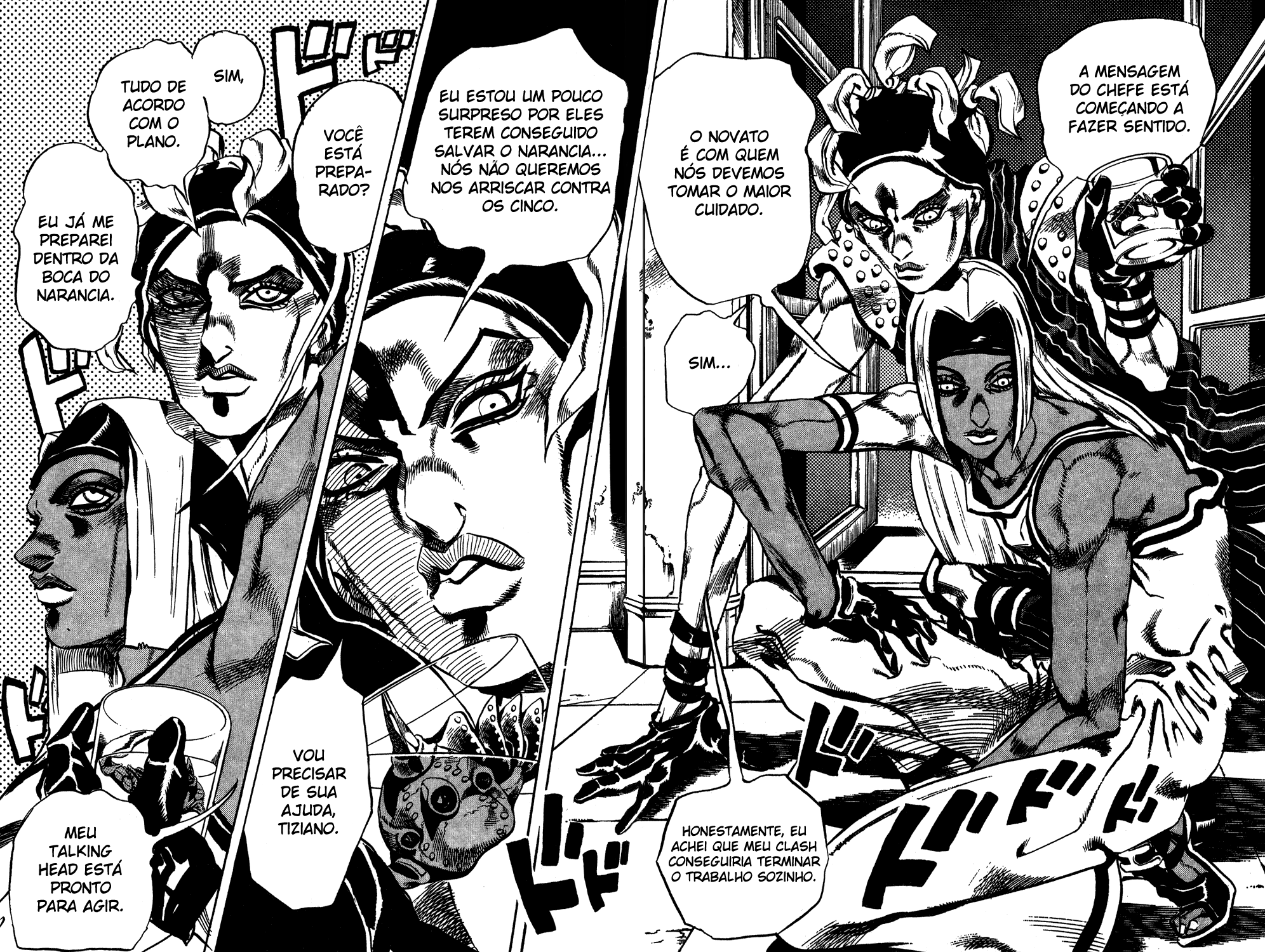 Read JoJo's Bizarre Adventure Part 5  Golden Wind PT-BR Manga Online