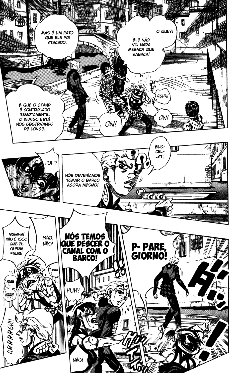 Read JoJo's Bizarre Adventure Part 5  Golden Wind PT-BR Manga Online