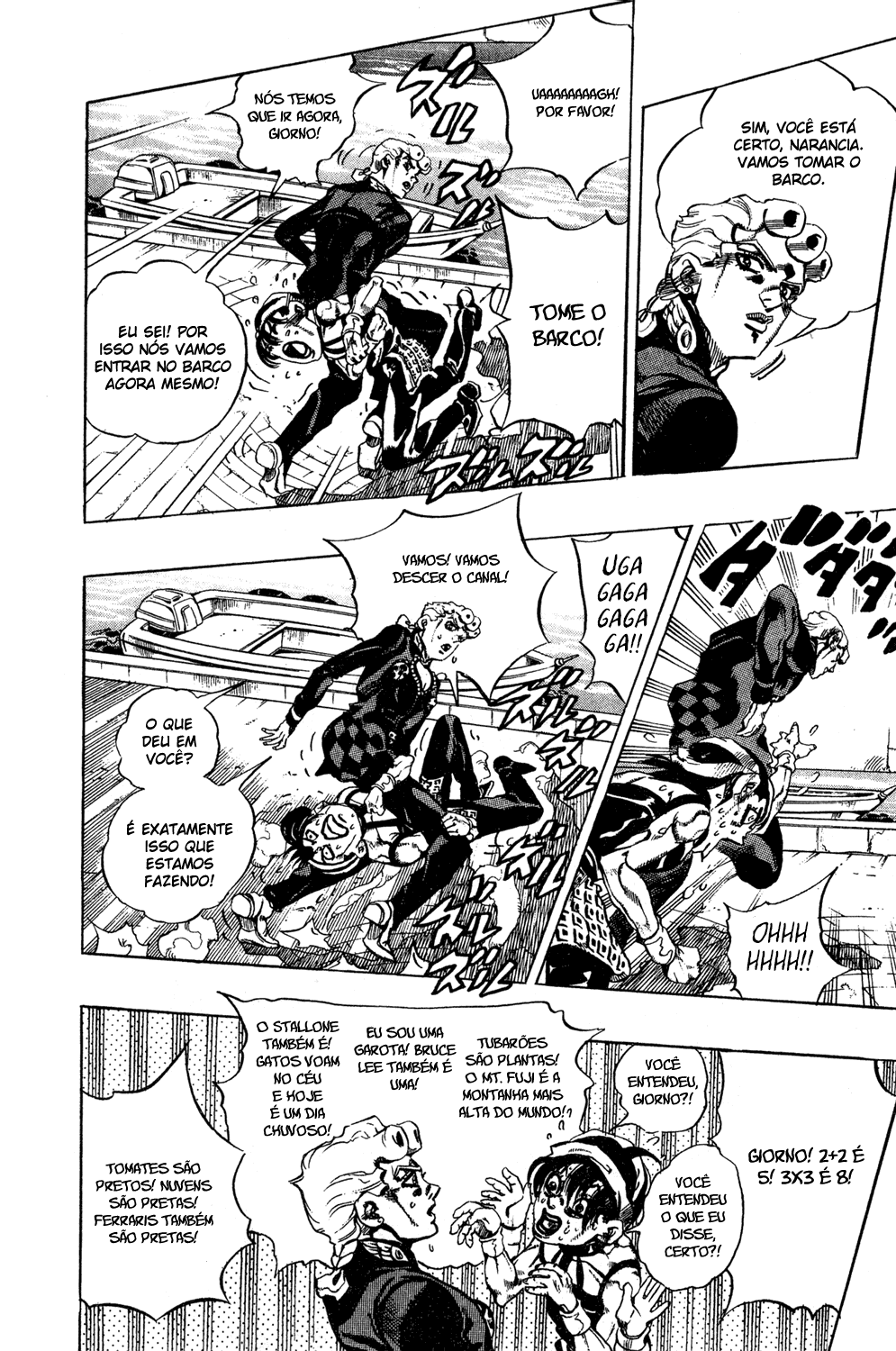 Read JoJo's Bizarre Adventure Part 5  Golden Wind PT-BR Manga Online