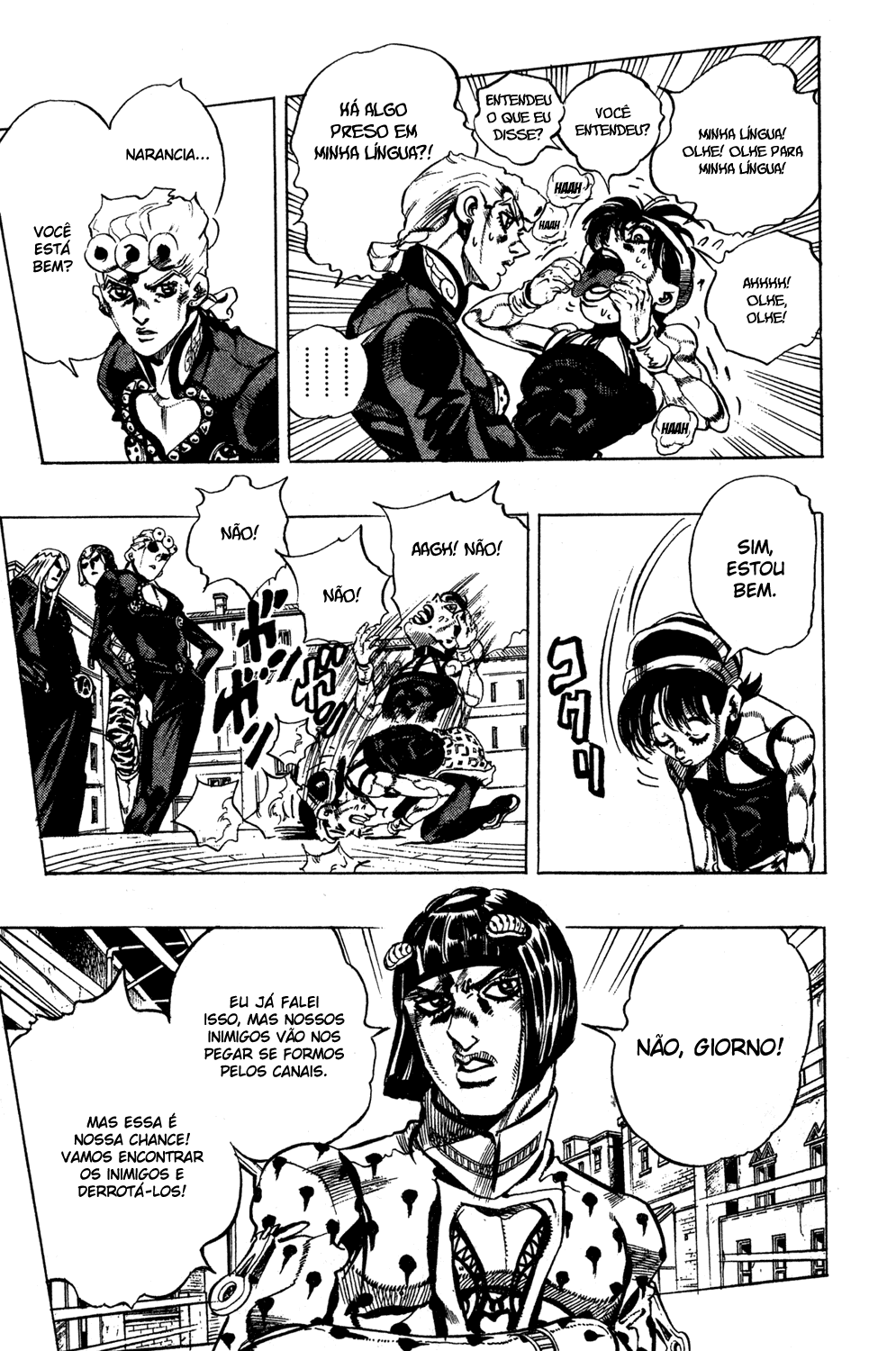 Read JoJo's Bizarre Adventure Part 5  Golden Wind PT-BR Manga Online