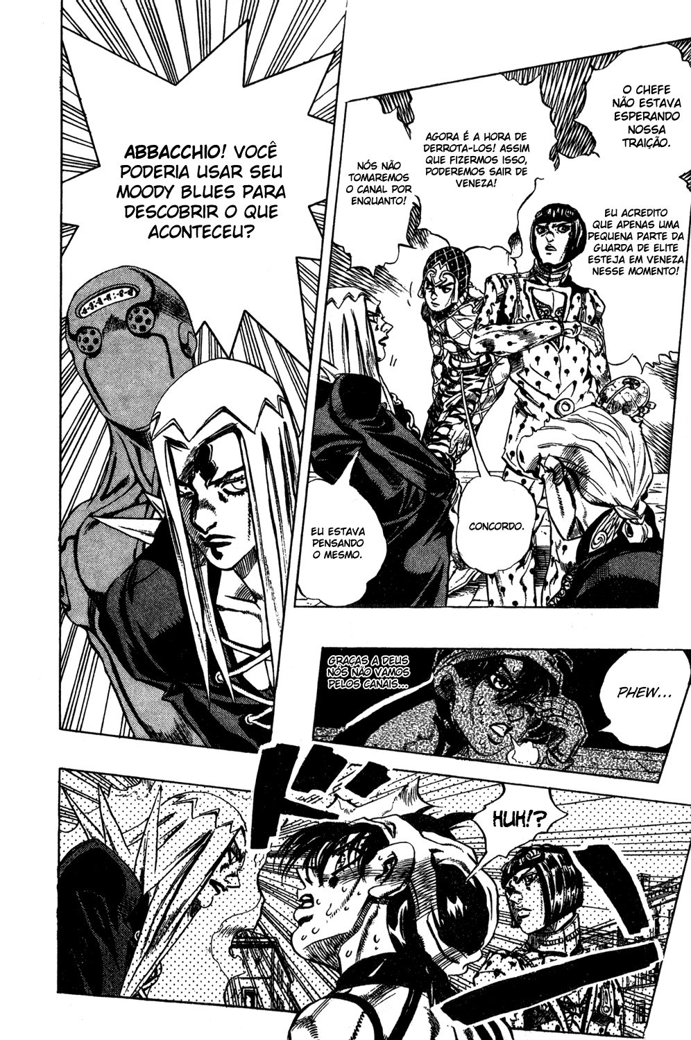 Read JoJo's Bizarre Adventure Part 5  Golden Wind PT-BR Manga Online