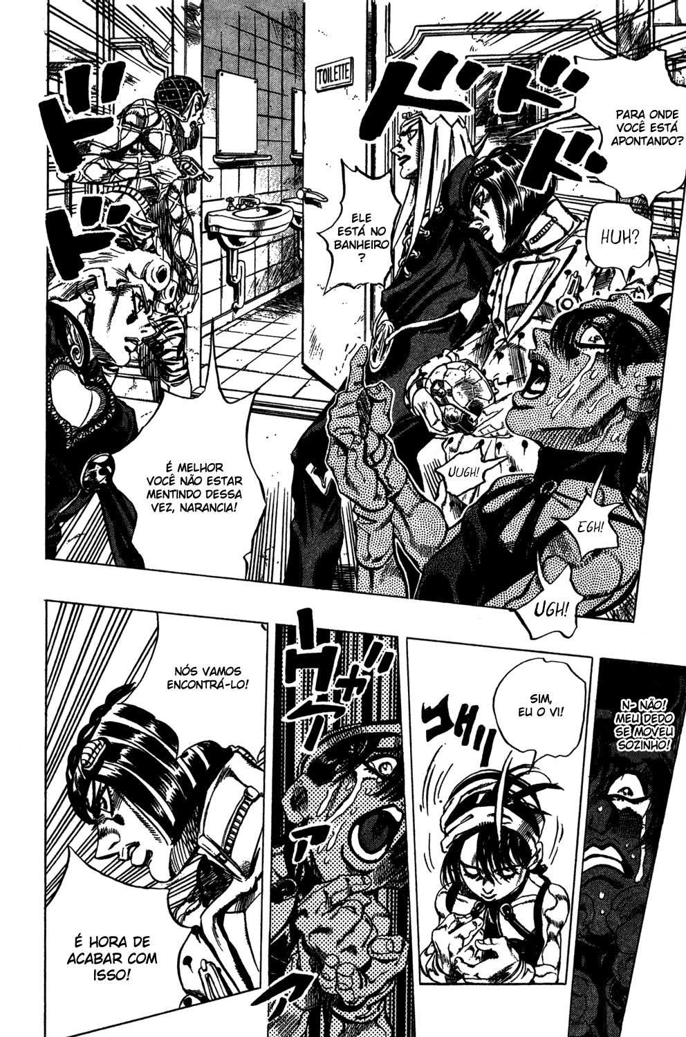 Read JoJo's Bizarre Adventure Part 5  Golden Wind PT-BR Manga Online