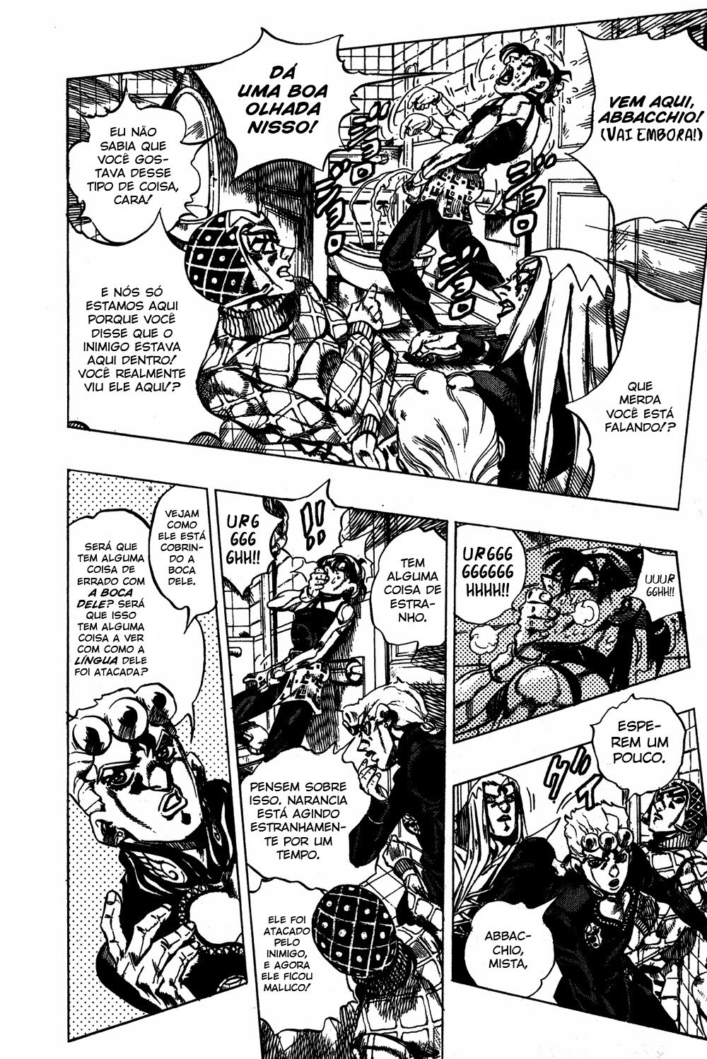 Read JoJo's Bizarre Adventure Part 5  Golden Wind PT-BR Manga Online