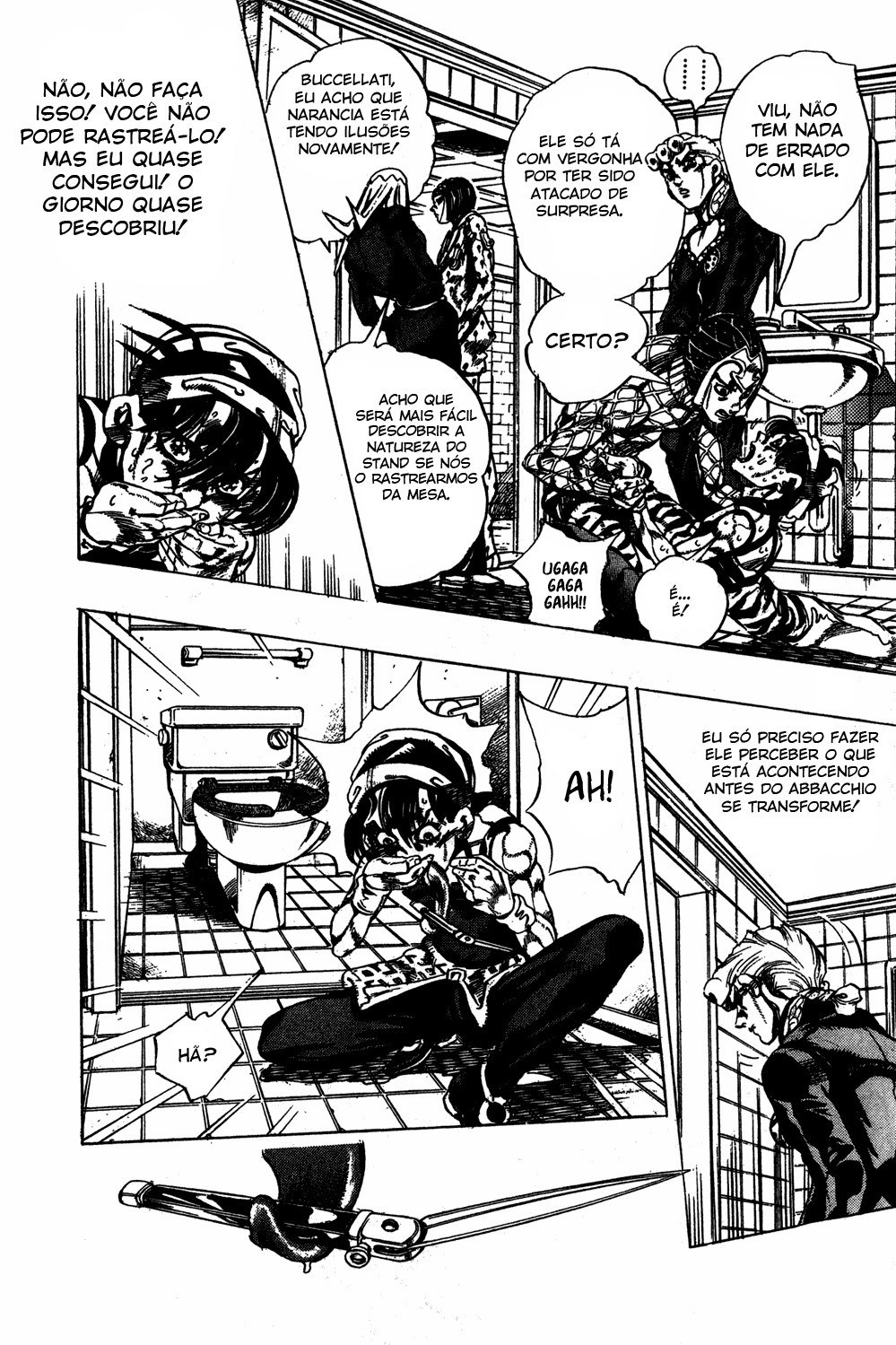 Read JoJo's Bizarre Adventure Part 5  Golden Wind PT-BR Manga Online