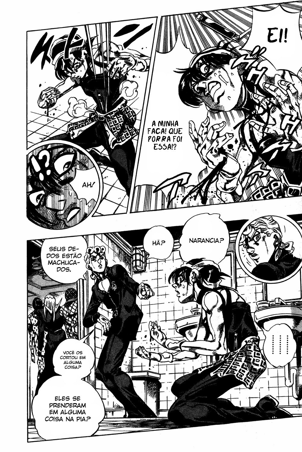 Read JoJo's Bizarre Adventure Part 5  Golden Wind PT-BR Manga Online