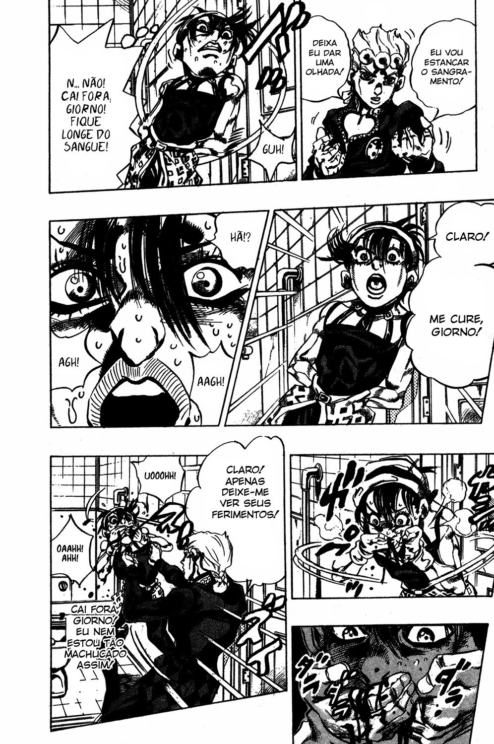 Read JoJo's Bizarre Adventure Part 5  Golden Wind PT-BR Manga Online