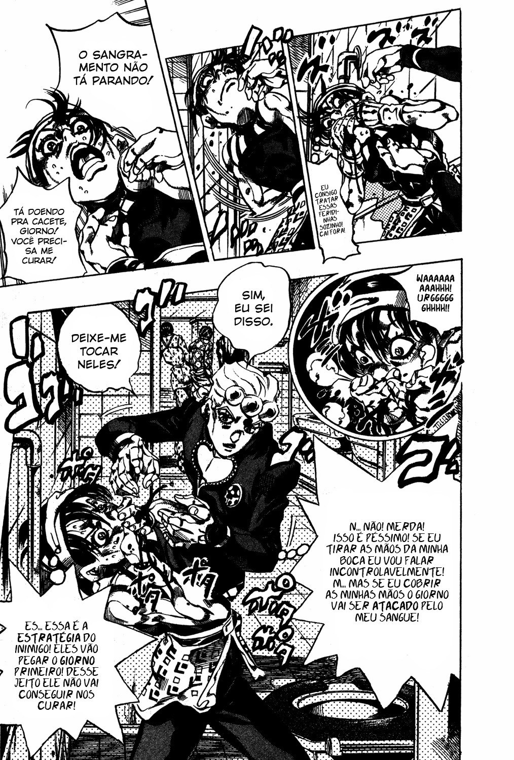 Read JoJo's Bizarre Adventure Part 5  Golden Wind PT-BR Manga Online