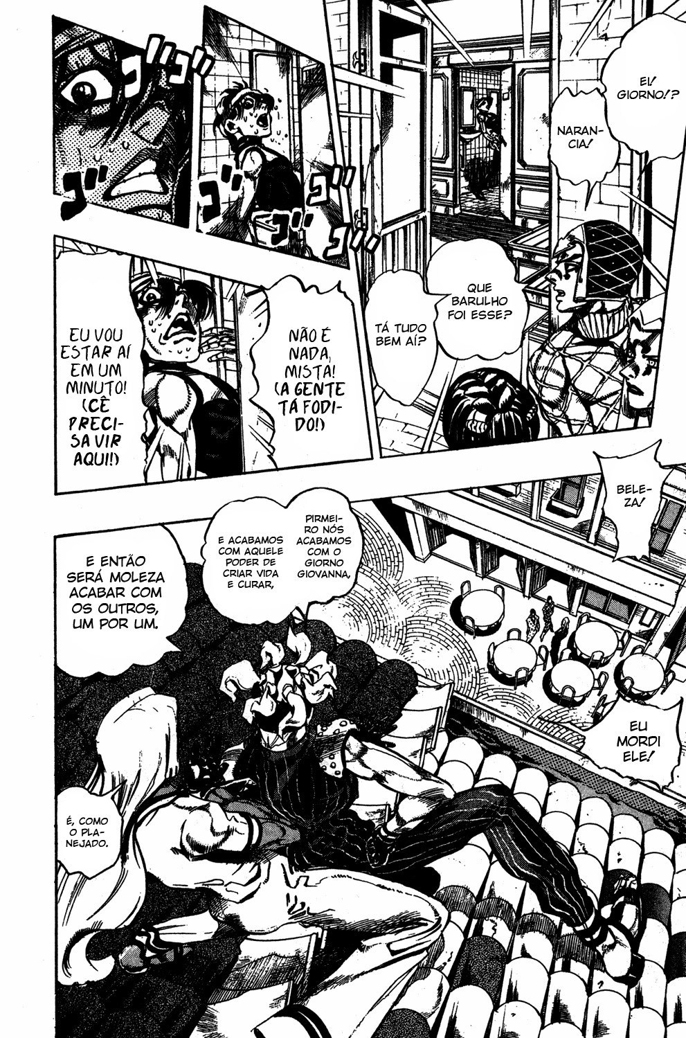 Read JoJo's Bizarre Adventure Part 5  Golden Wind PT-BR Manga Online