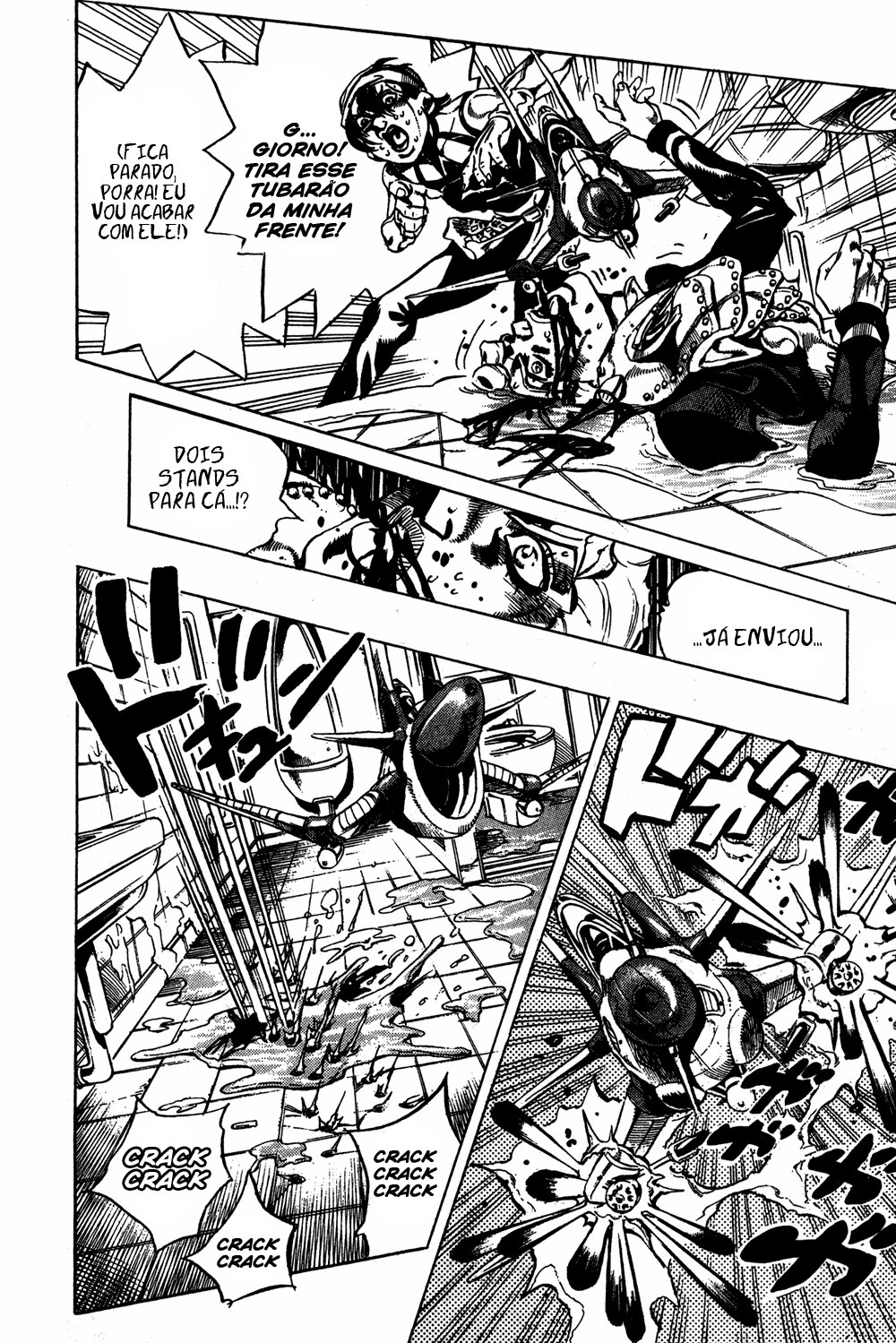 Read JoJo's Bizarre Adventure Part 5  Golden Wind PT-BR Manga Online