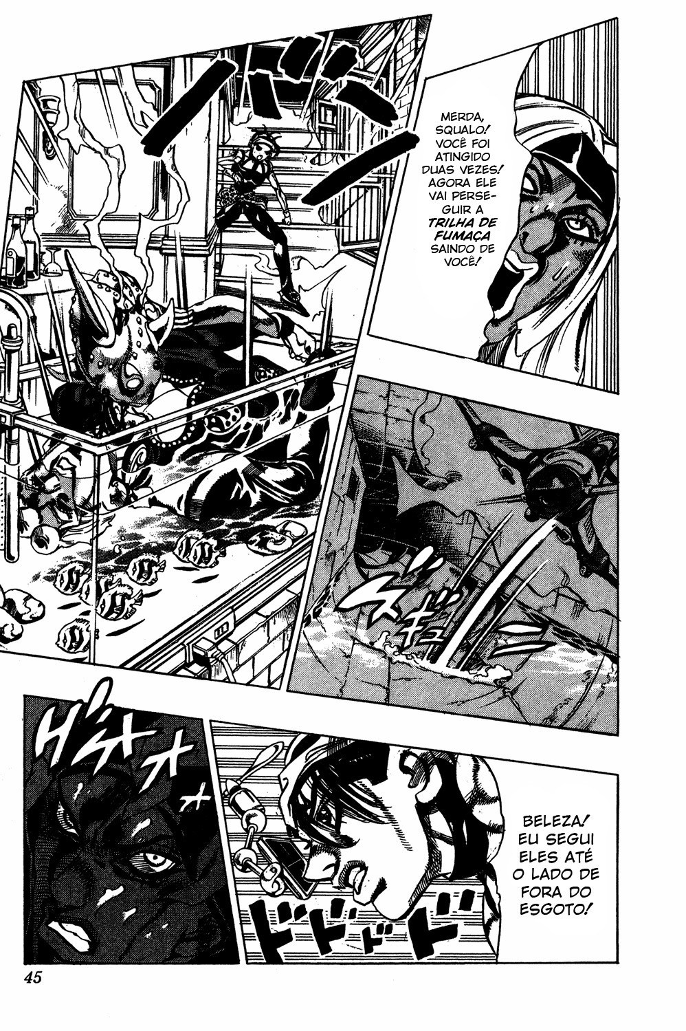 Read JoJo's Bizarre Adventure Part 5  Golden Wind PT-BR Manga Online