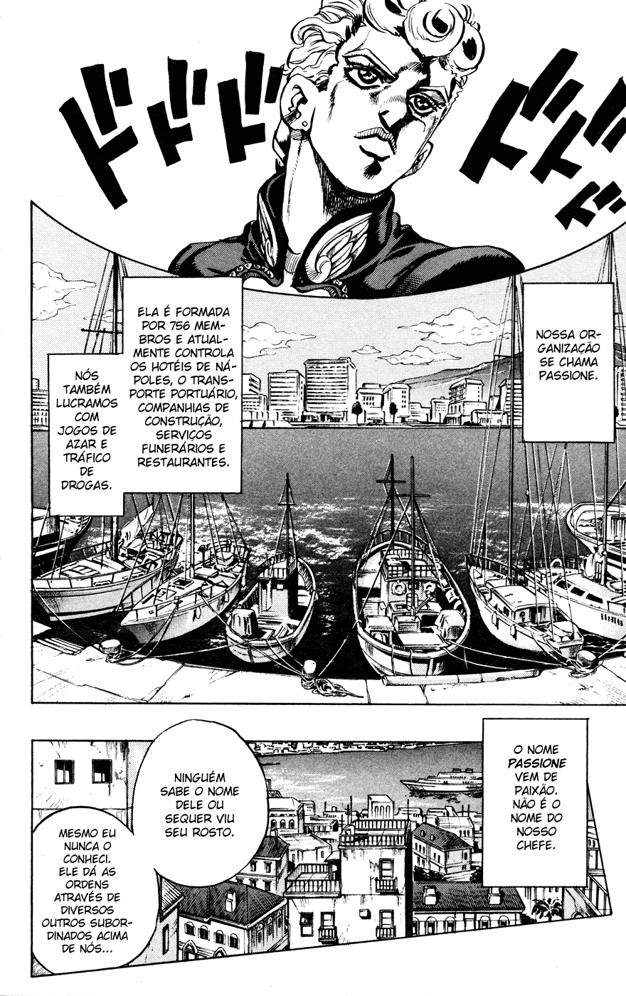 Read JoJo's Bizarre Adventure Part 5  Golden Wind PT-BR Manga Online