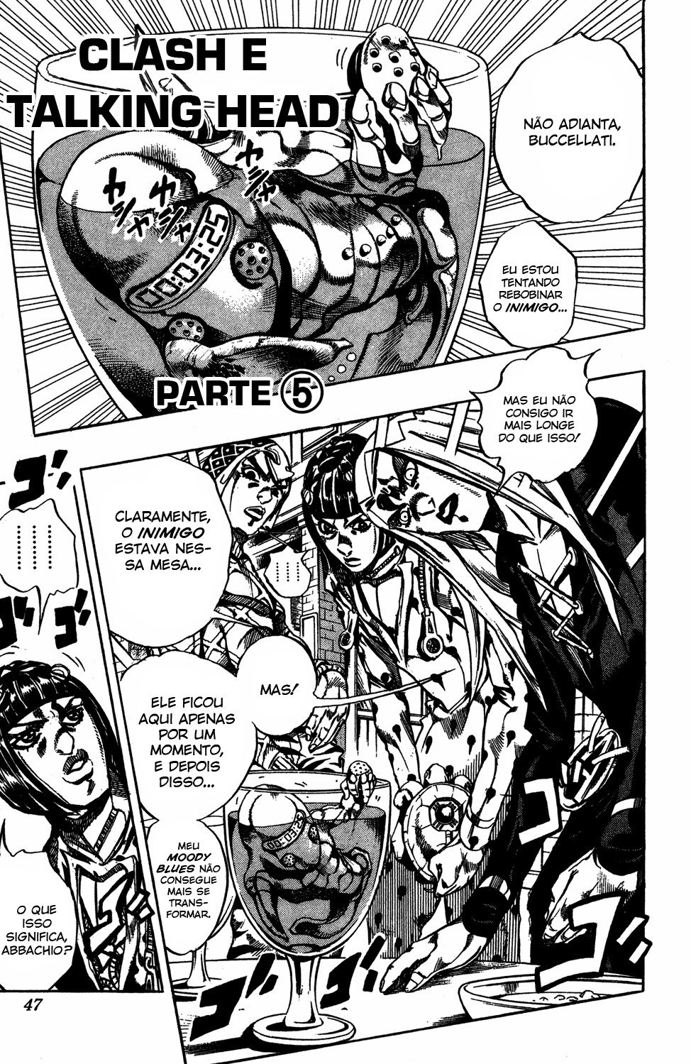 Read JoJo's Bizarre Adventure Part 5  Golden Wind PT-BR Manga Online