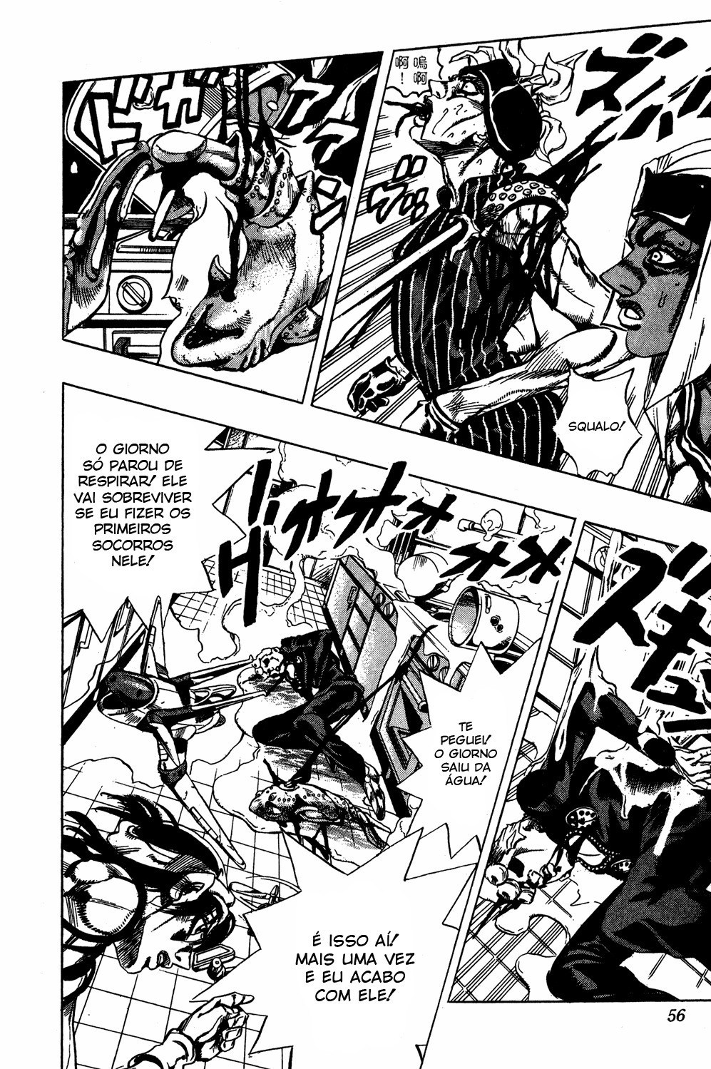 Read JoJo's Bizarre Adventure Part 5  Golden Wind PT-BR Manga Online
