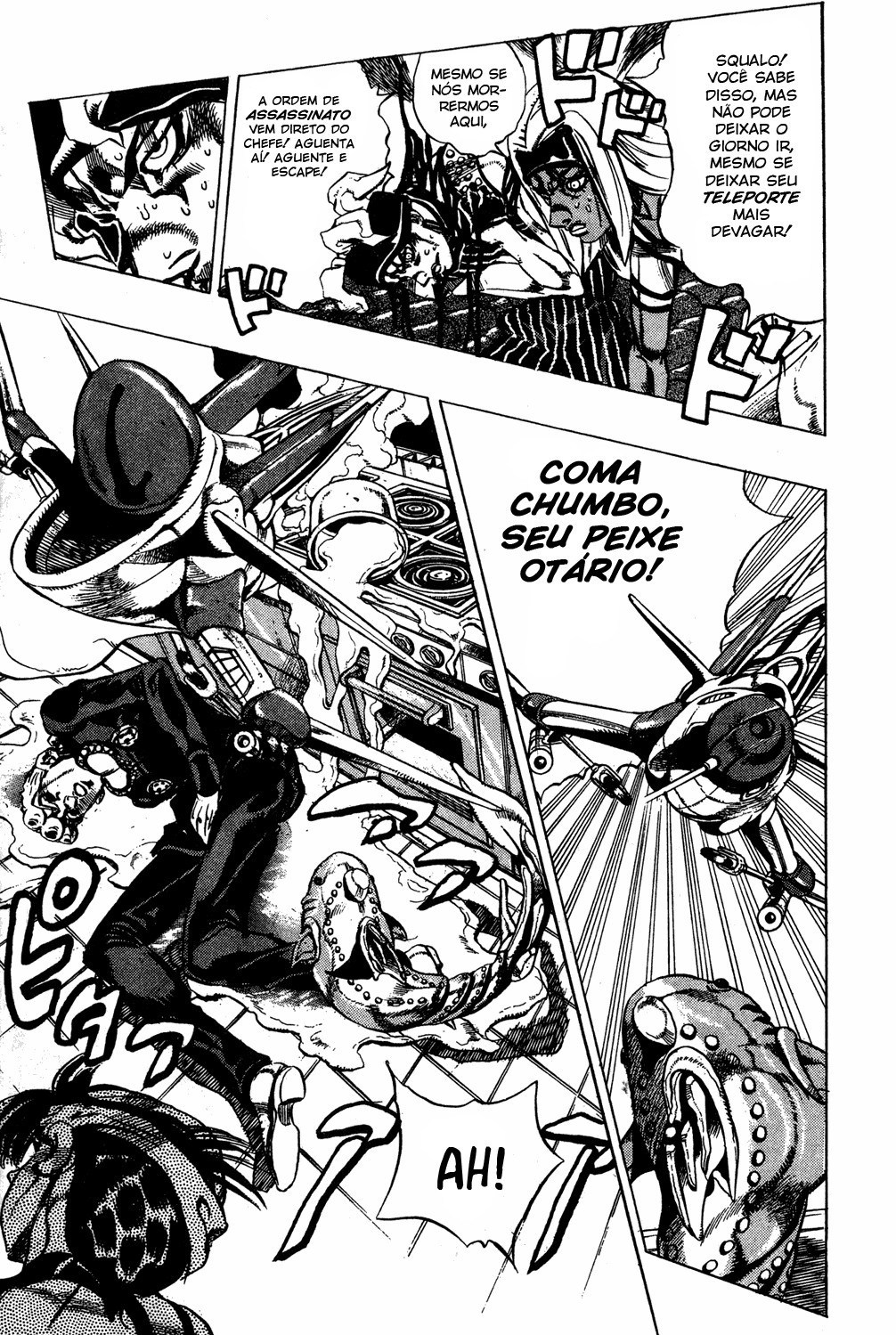 Read JoJo's Bizarre Adventure Part 5  Golden Wind PT-BR Manga Online