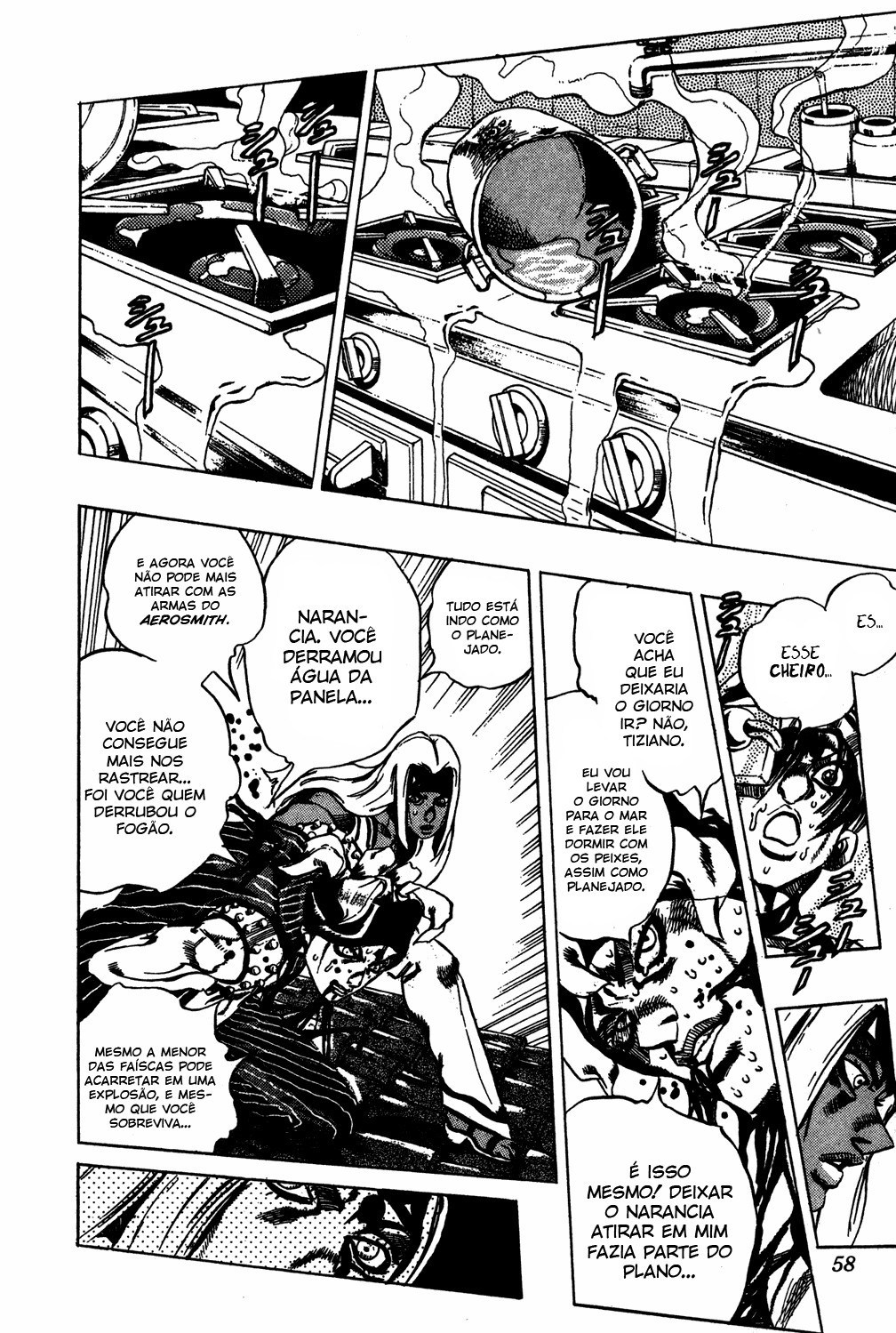 Read JoJo's Bizarre Adventure Part 5  Golden Wind PT-BR Manga Online