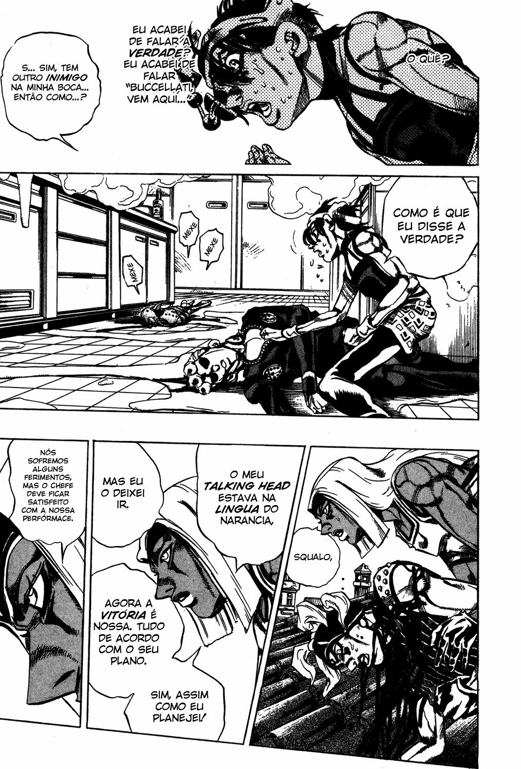 Read JoJo's Bizarre Adventure Part 5  Golden Wind PT-BR Manga Online