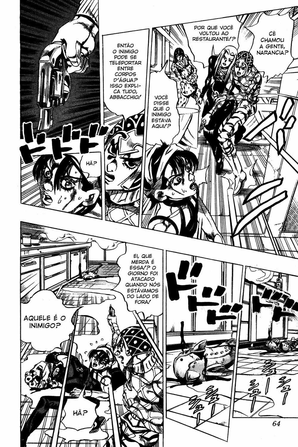 Read JoJo's Bizarre Adventure Part 5  Golden Wind PT-BR Manga Online