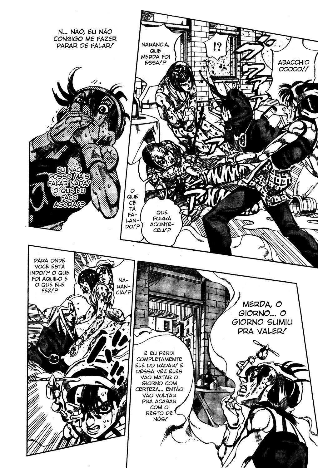 Read JoJo's Bizarre Adventure Part 5  Golden Wind PT-BR Manga Online