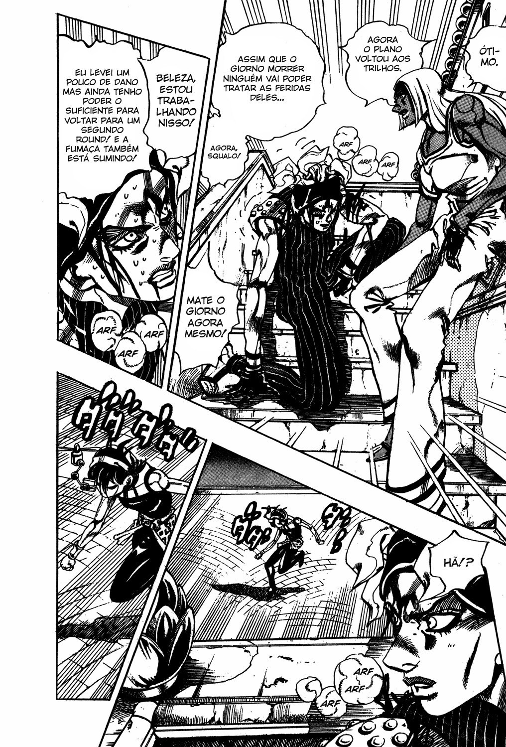 Read JoJo's Bizarre Adventure Part 5  Golden Wind PT-BR Manga Online