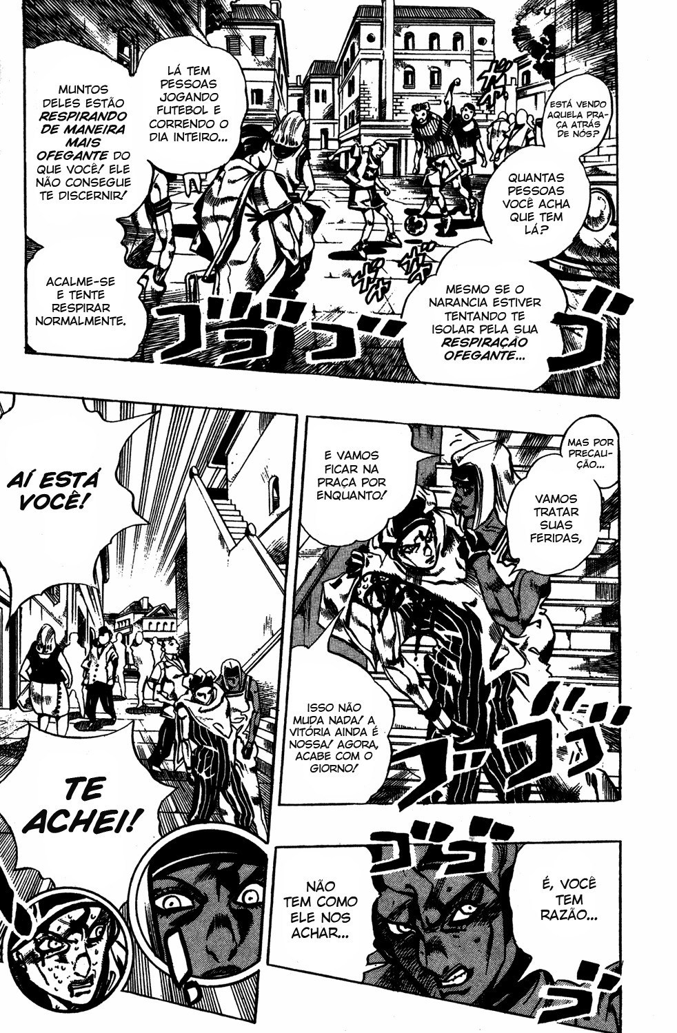 Read JoJo's Bizarre Adventure Part 5  Golden Wind PT-BR Manga Online