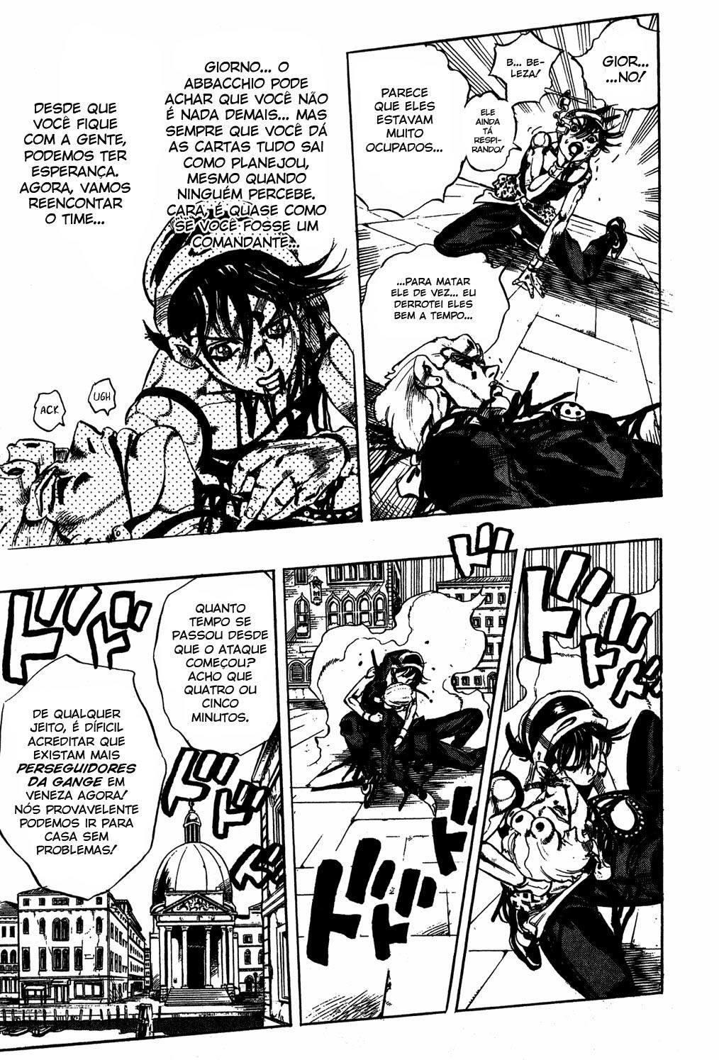 Read JoJo's Bizarre Adventure Part 5  Golden Wind PT-BR Manga Online