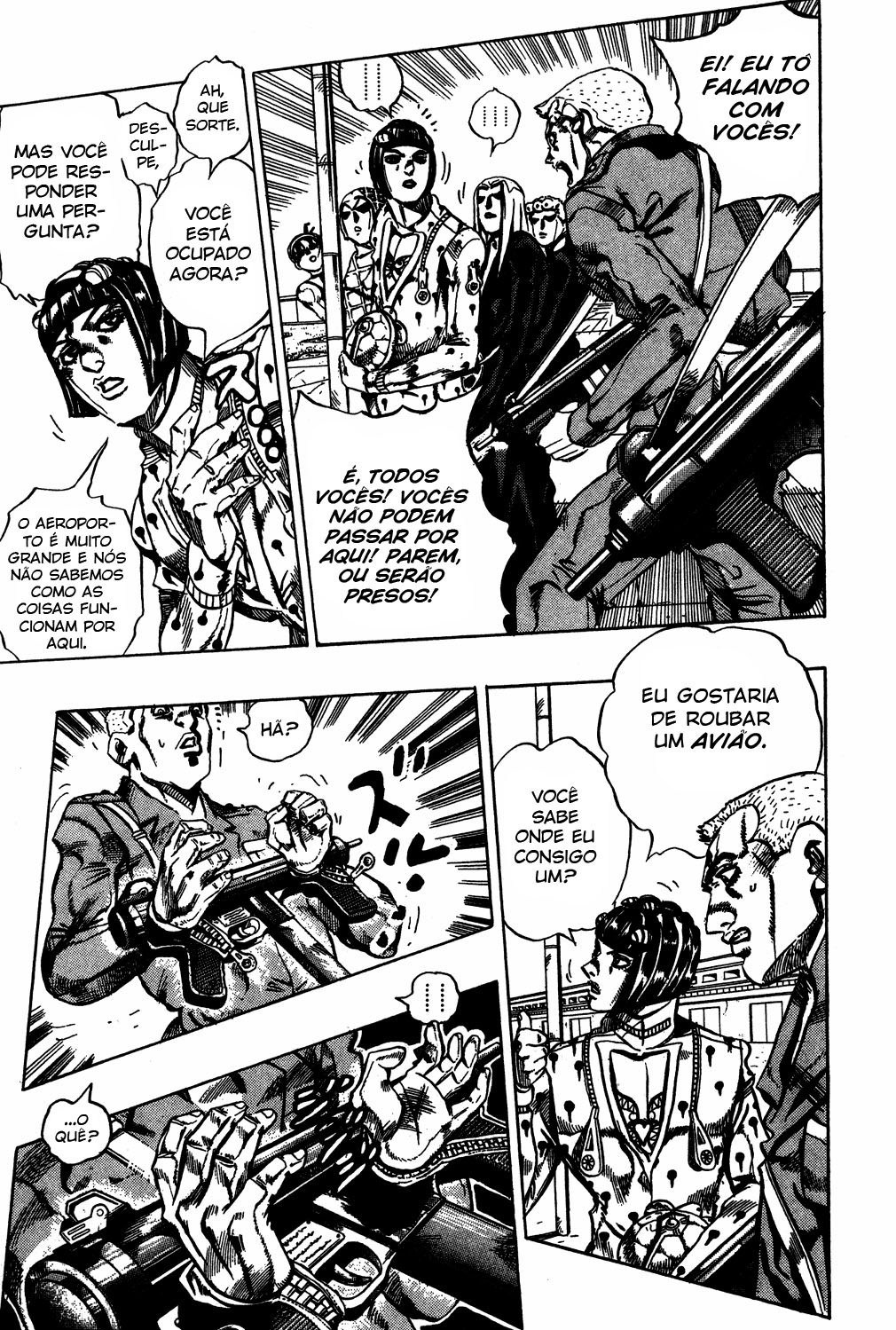 Read JoJo's Bizarre Adventure Part 5  Golden Wind PT-BR Manga Online