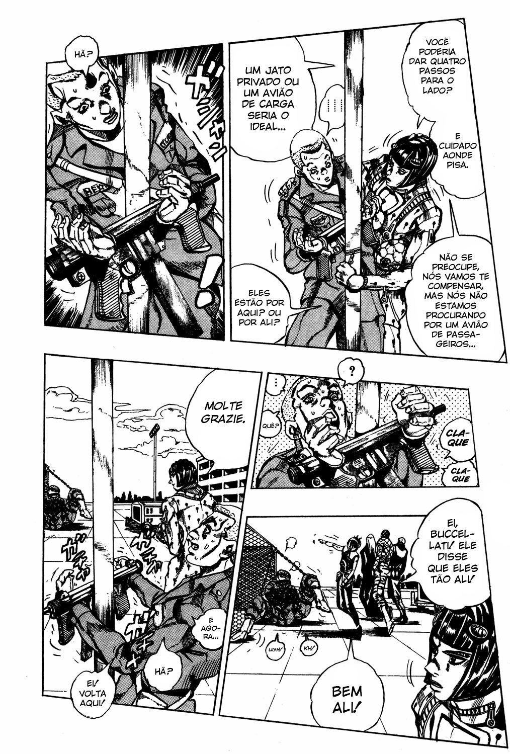 Read JoJo's Bizarre Adventure Part 5  Golden Wind PT-BR Manga Online