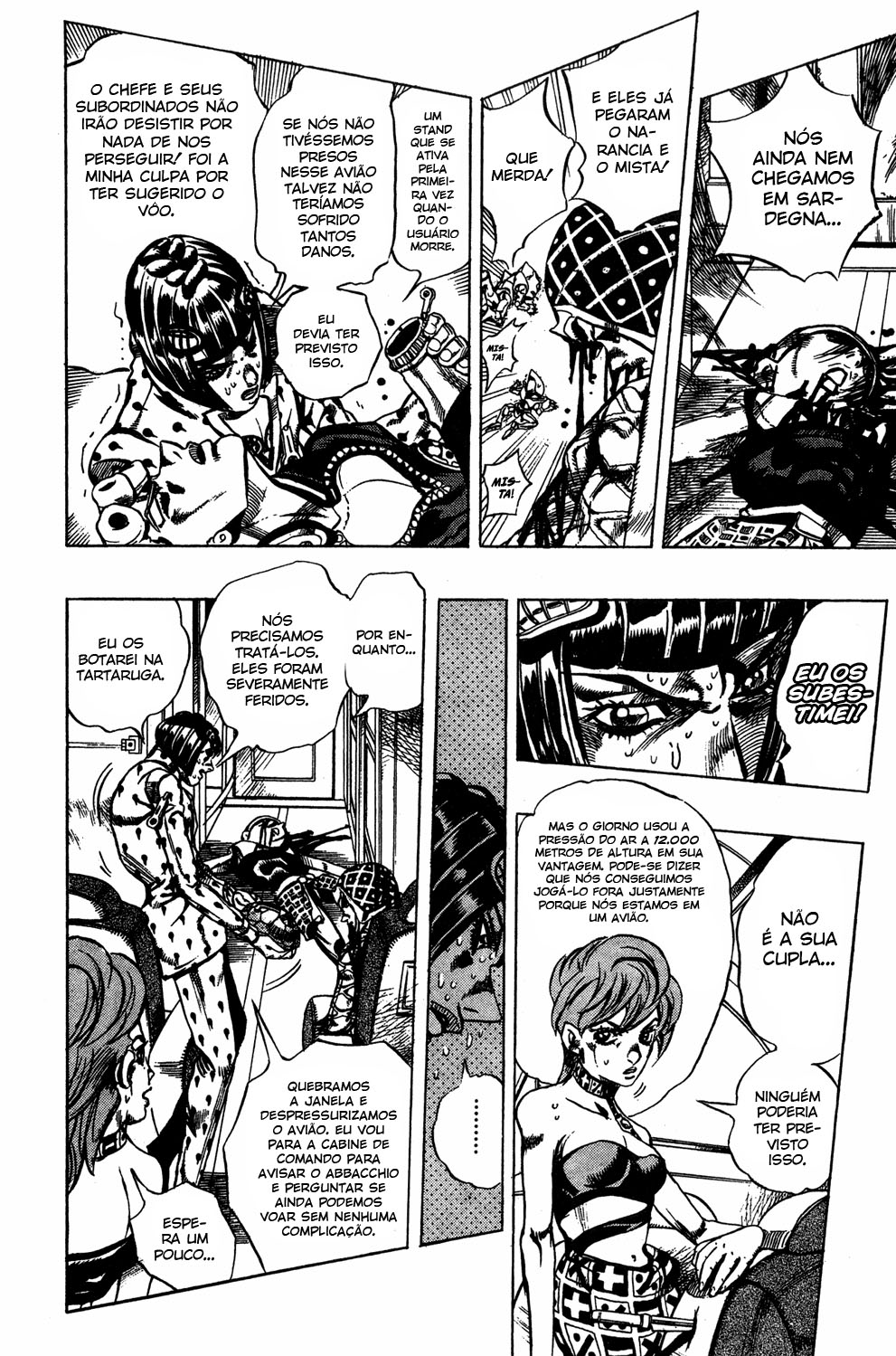 Read JoJo's Bizarre Adventure Part 5  Golden Wind PT-BR Manga Online