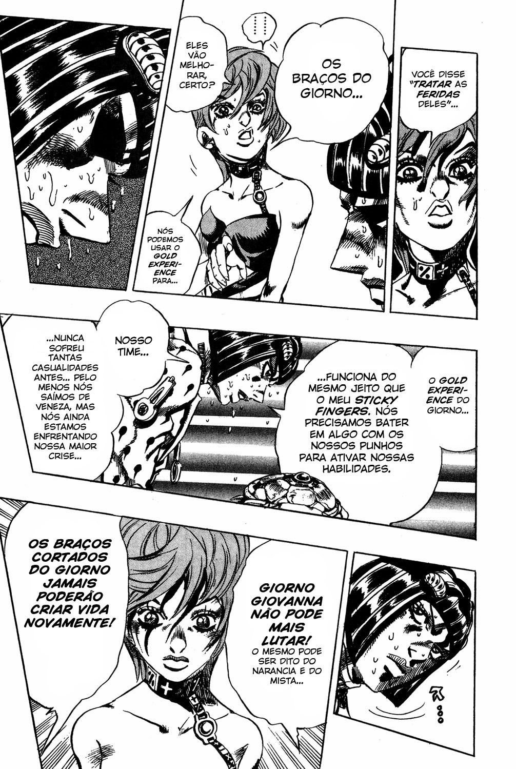 Read JoJo's Bizarre Adventure Part 5  Golden Wind PT-BR Manga Online