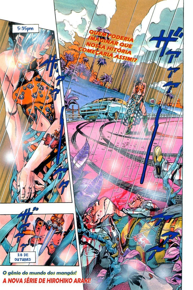 Read JoJo's Bizarre Adventure Part 6  Stone Ocean PT-BR Manga Online