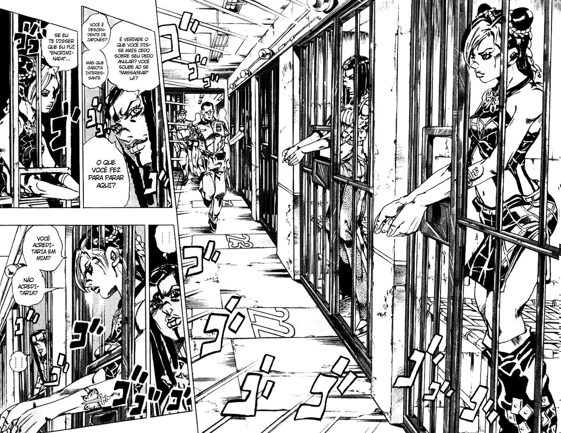 Read JoJo's Bizarre Adventure Part 6  Stone Ocean PT-BR Manga Online