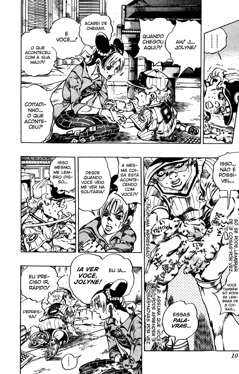 Read JoJo's Bizarre Adventure Part 6  Stone Ocean PT-BR Manga Online