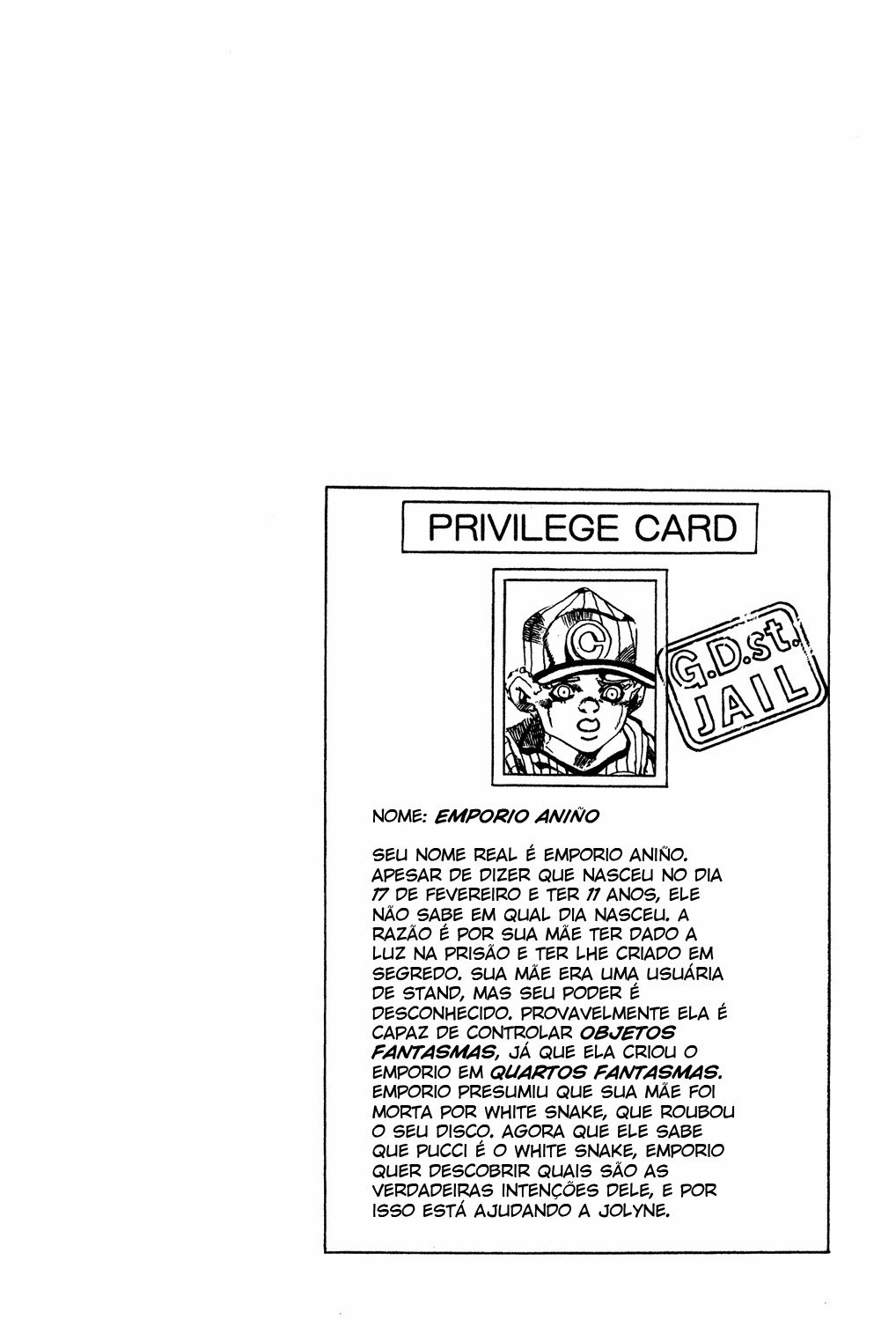 Read JoJo's Bizarre Adventure Part 6  Stone Ocean PT-BR Manga Online
