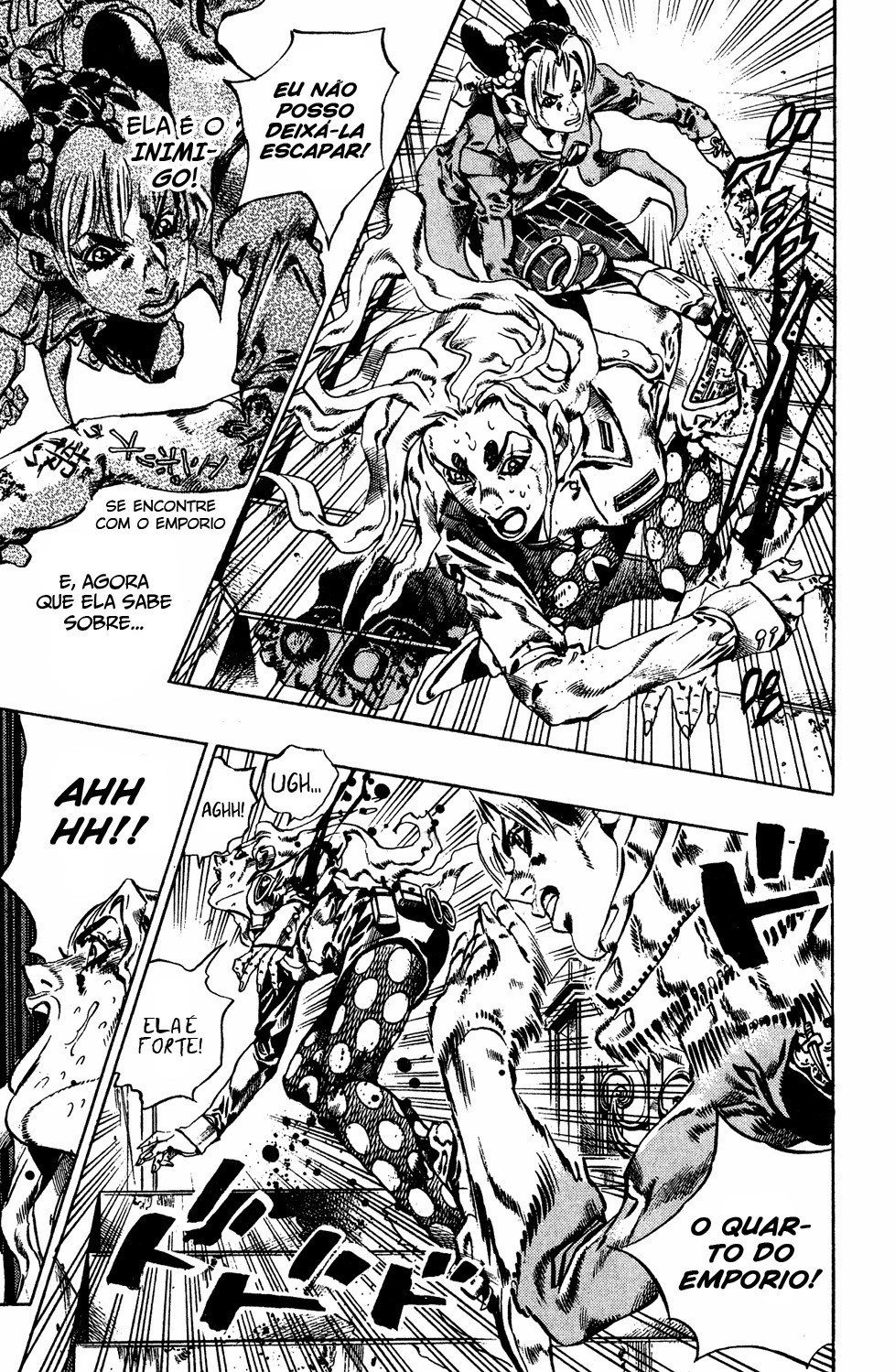 Read JoJo's Bizarre Adventure Part 6  Stone Ocean PT-BR Manga Online