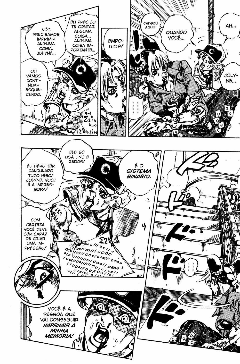 Read JoJo's Bizarre Adventure Part 6  Stone Ocean PT-BR Manga Online
