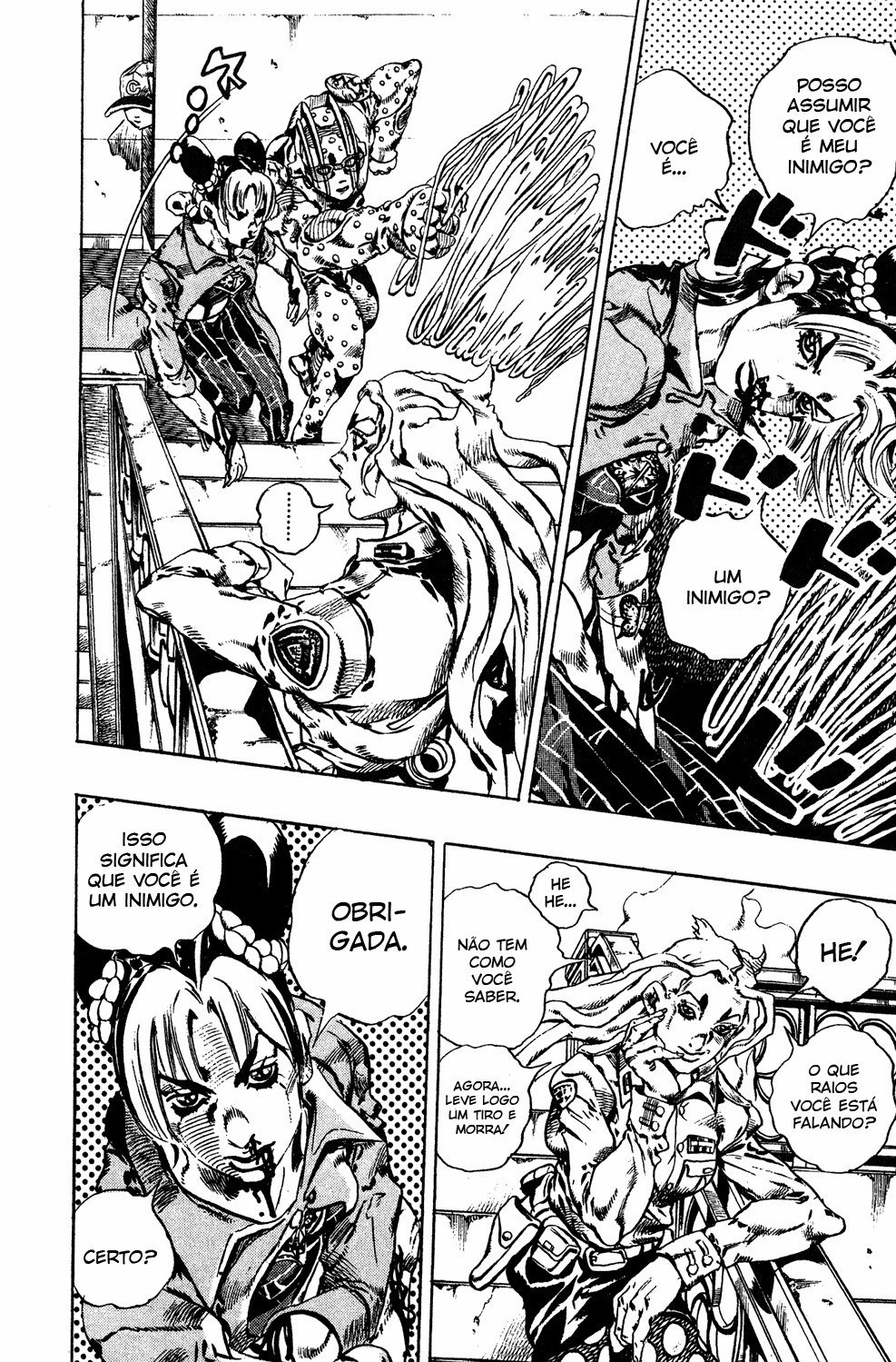 Read JoJo's Bizarre Adventure Part 6  Stone Ocean PT-BR Manga Online